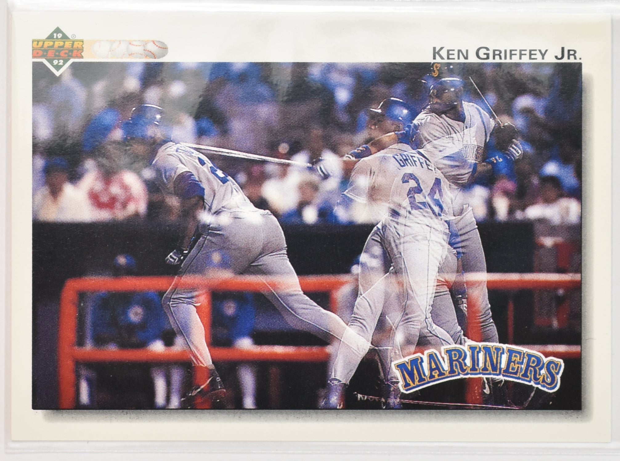 Ken Griffey Jr 424 Baseball Card Upper Deck 1992