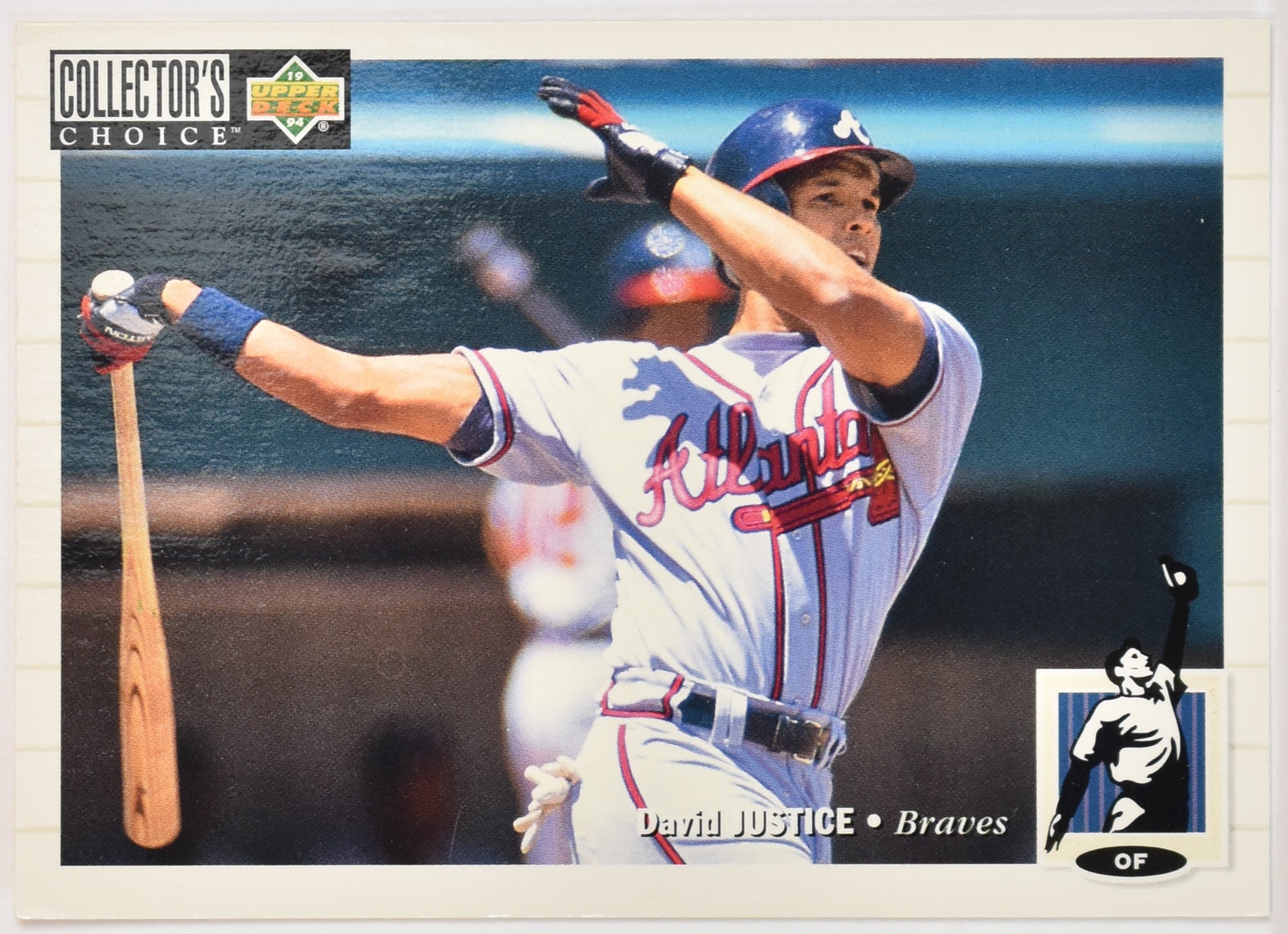 David Justice 156 Upper Deck 1993 Baseball Card