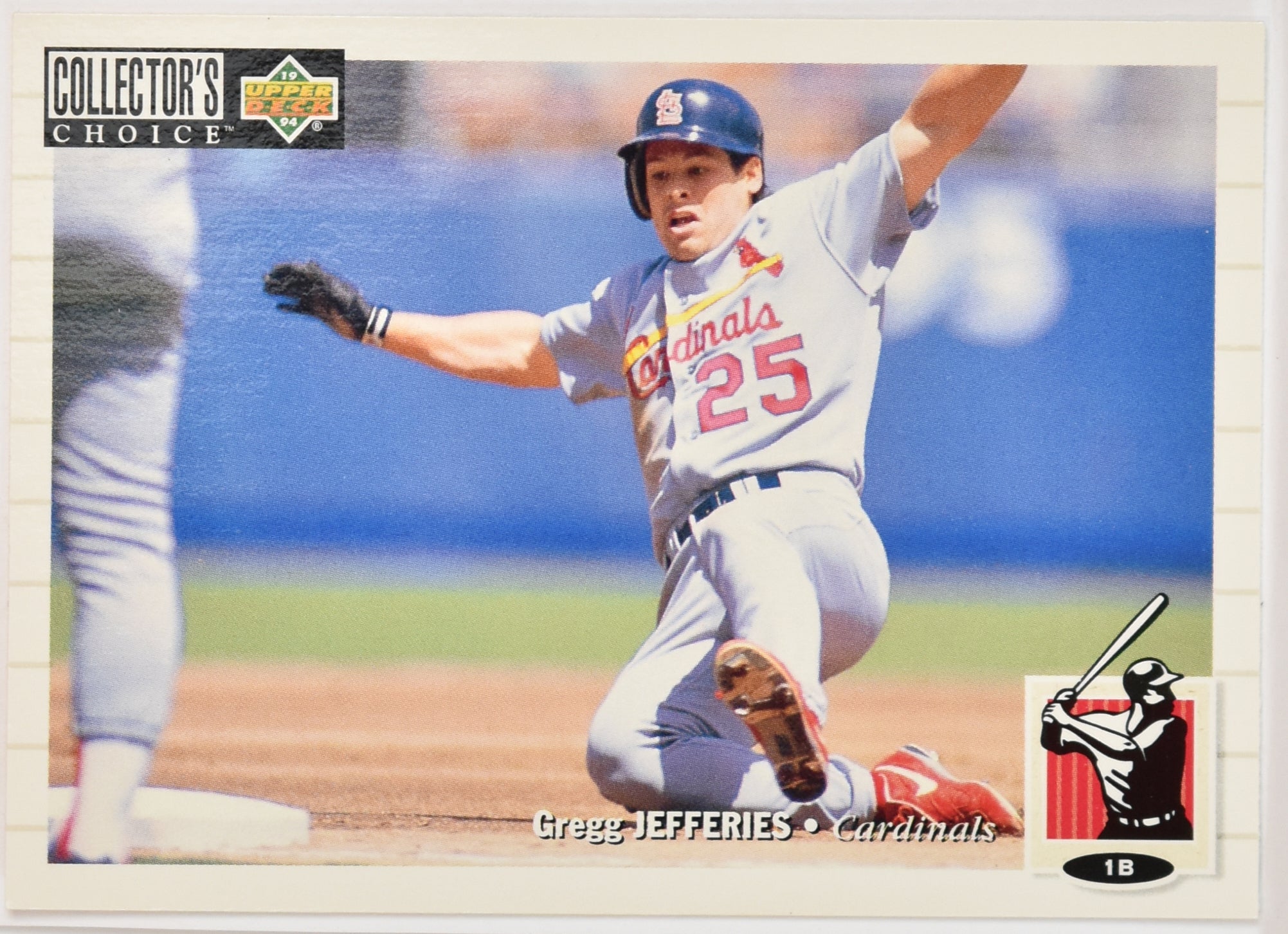 Gregg Jefferies 148 Upper Deck 1993 Baseball Card