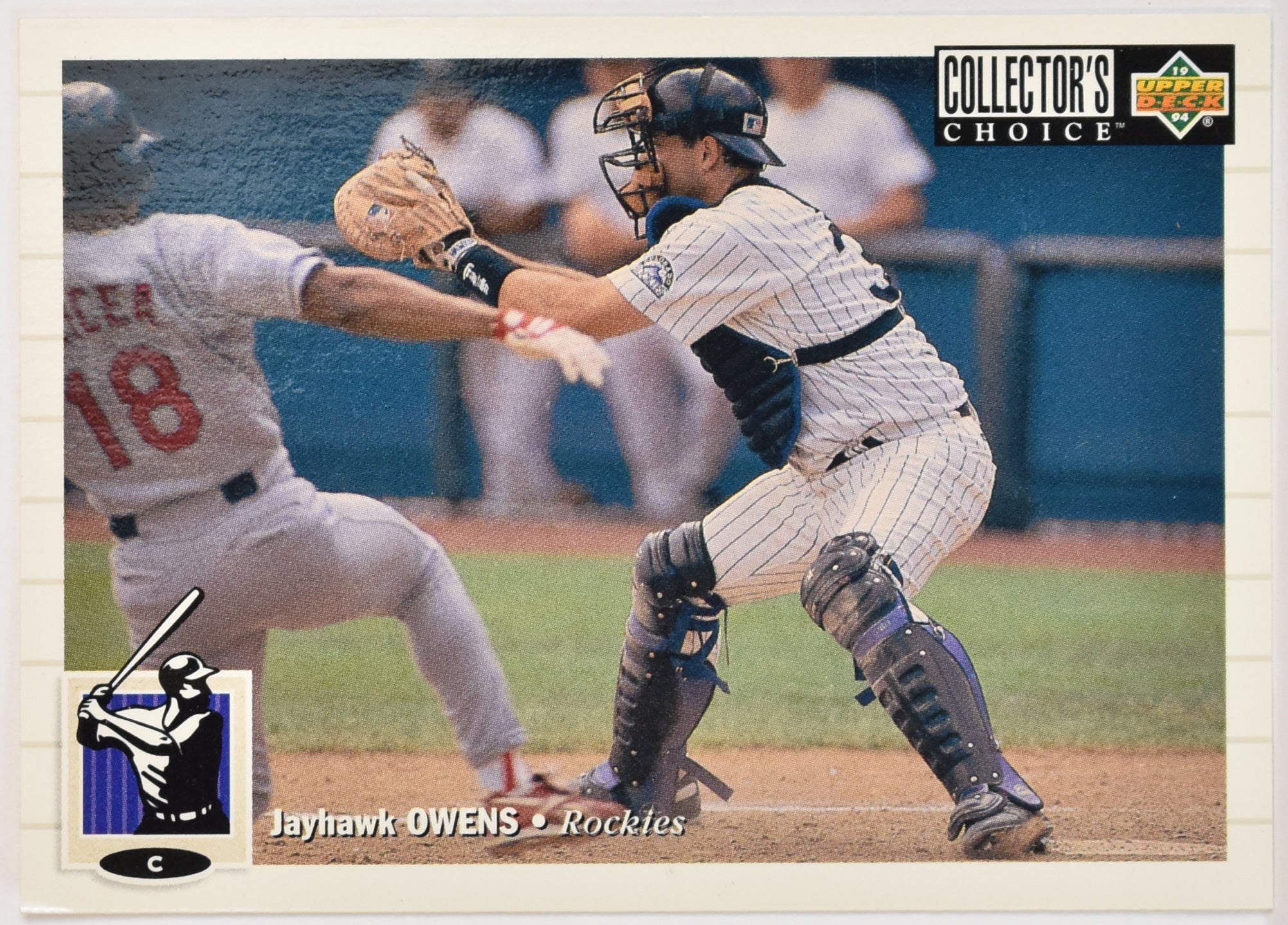 Jayhawk Owens 223 Upper Deck 1993 Baseball Card