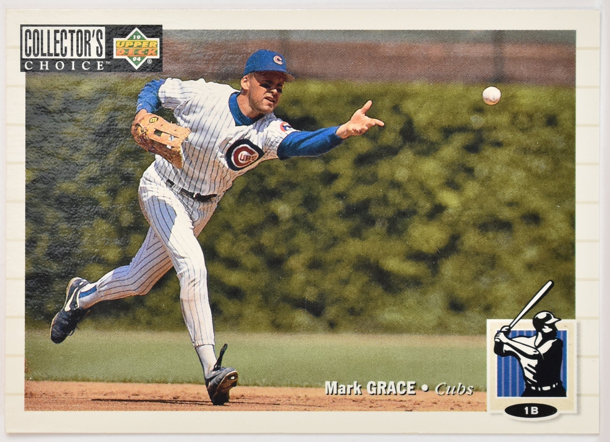 Mark Grace 114 Upper Deck 1993 Baseball Card