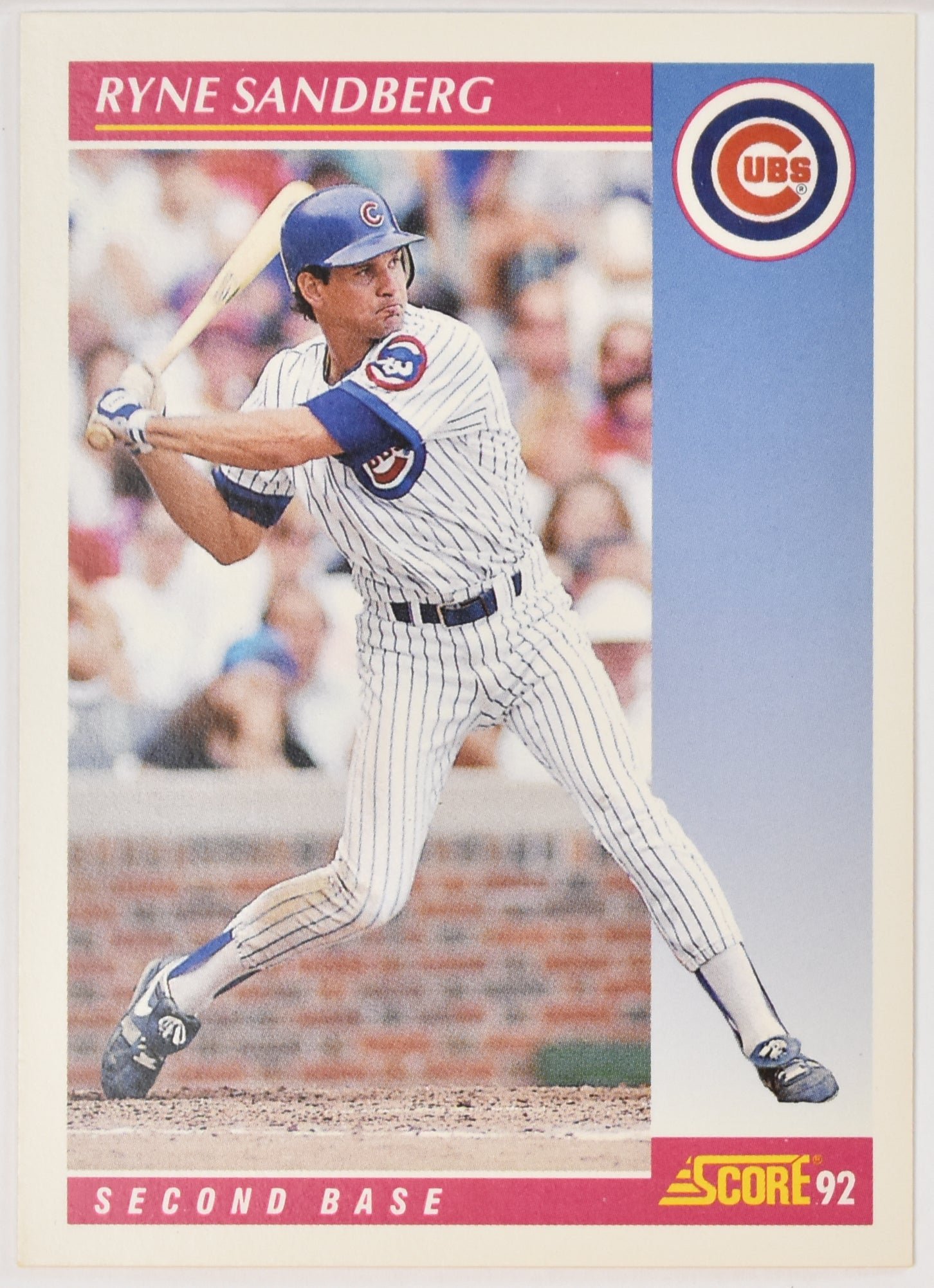 Ryan Sandberg 200 Score 1992 Baseball Card