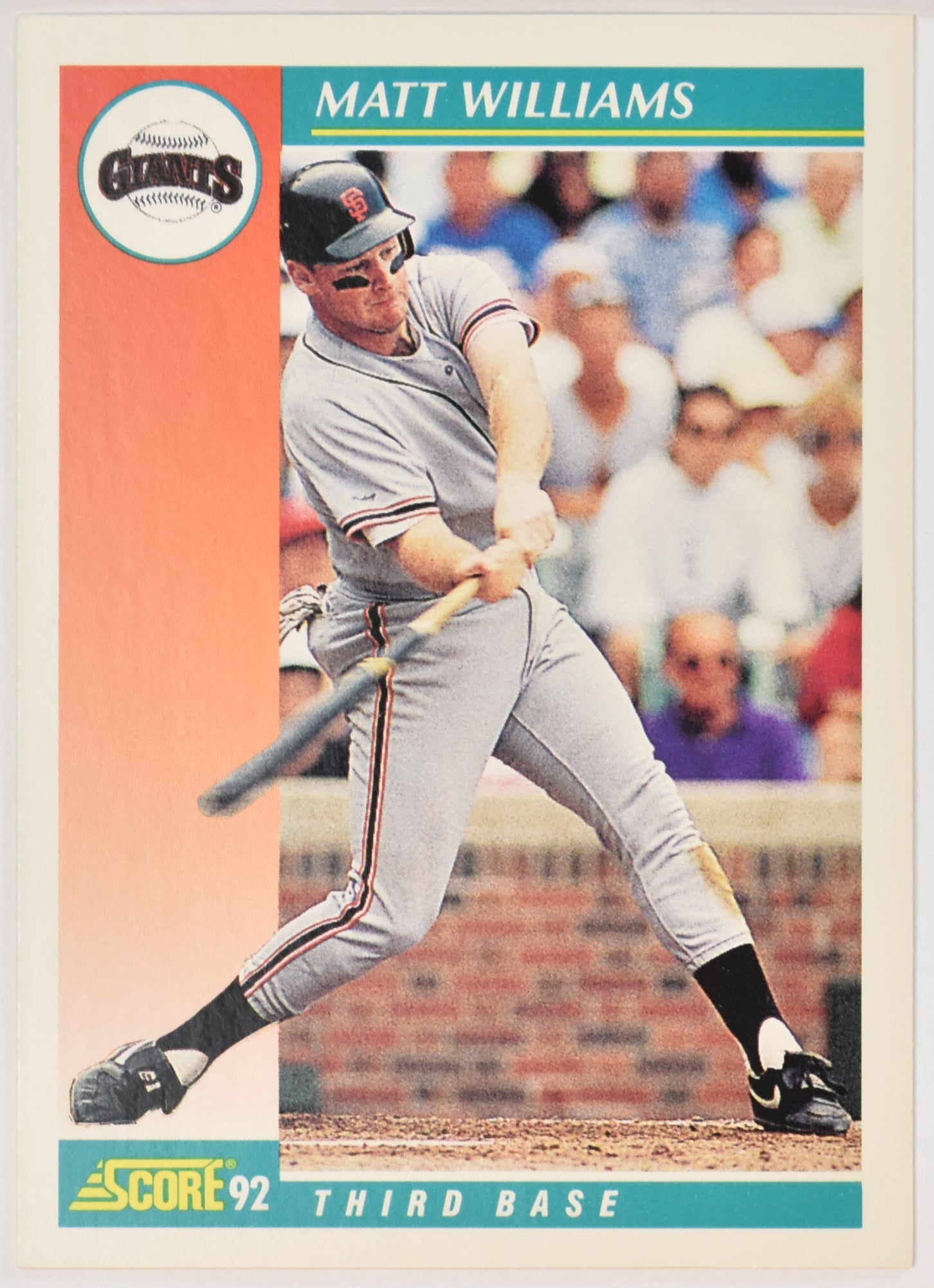 Matt Williams 230 Score 1992 Baseball Card