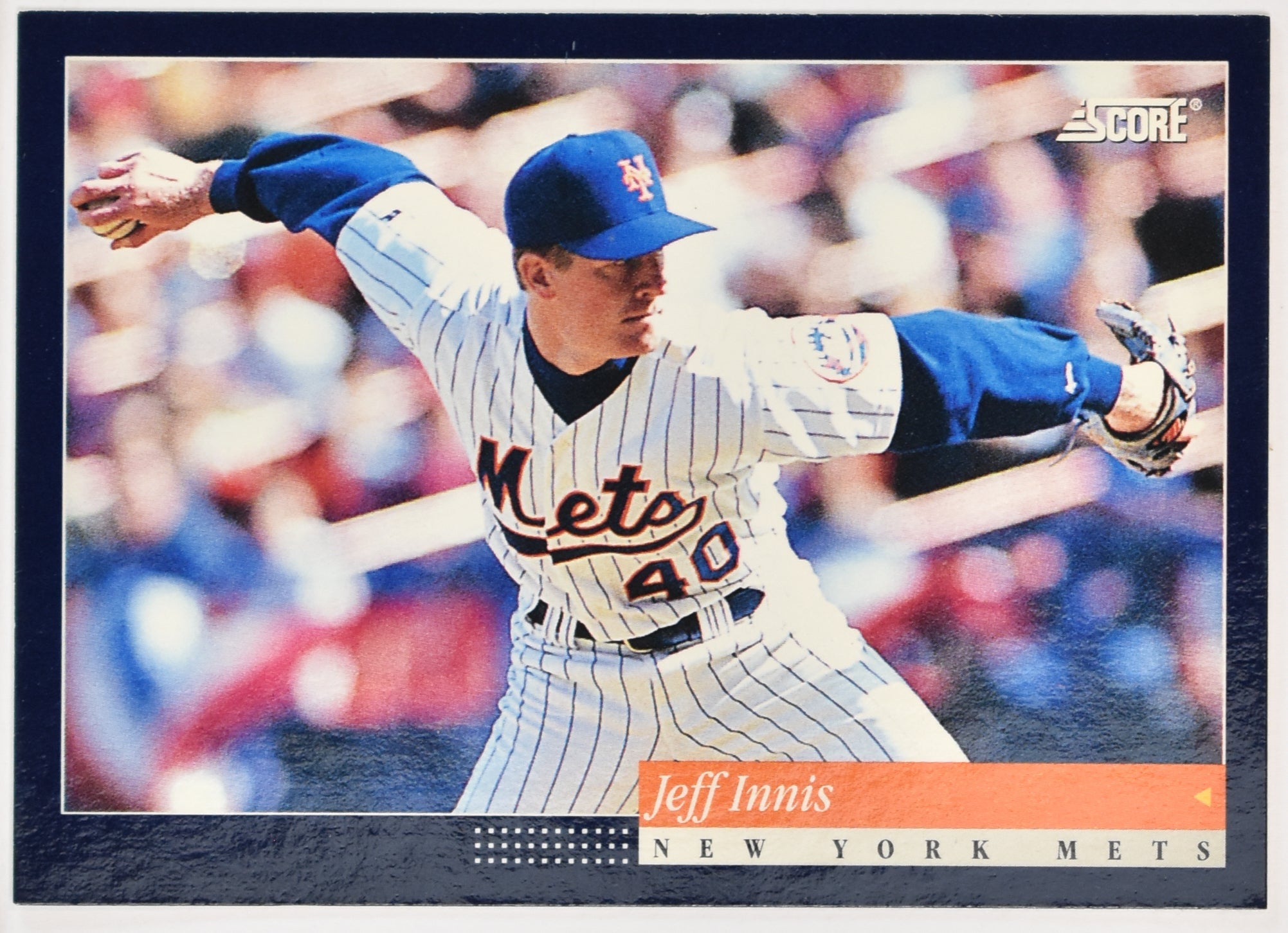 Jeff Innis 291 Score 1993 Pinnacle Baseball