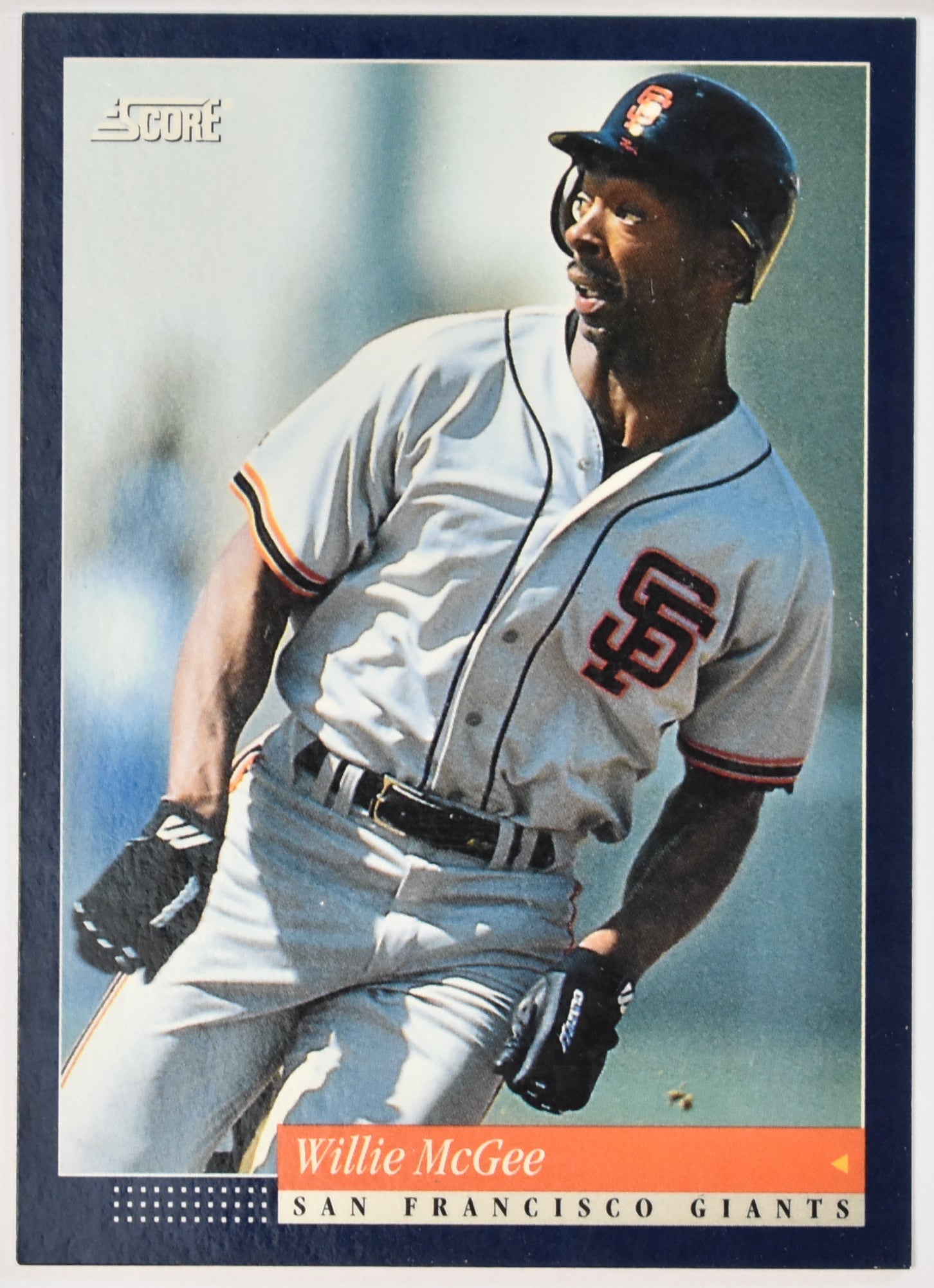 Willie McGee 70 Score 1993 Pinnacle Baseball Card