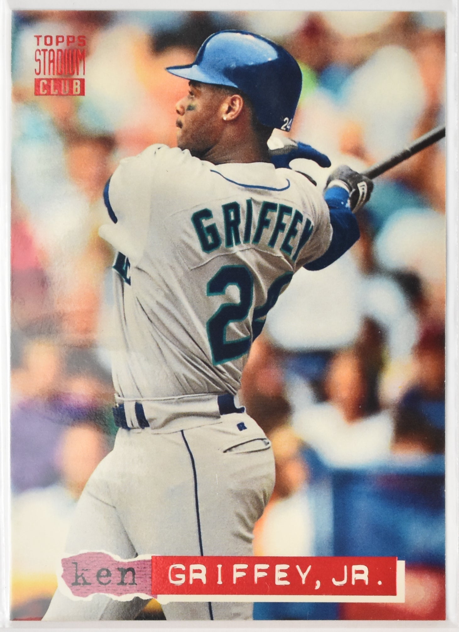 Ken Griffey Jr 85 Baseball Card Topps 1994 Stadium Club