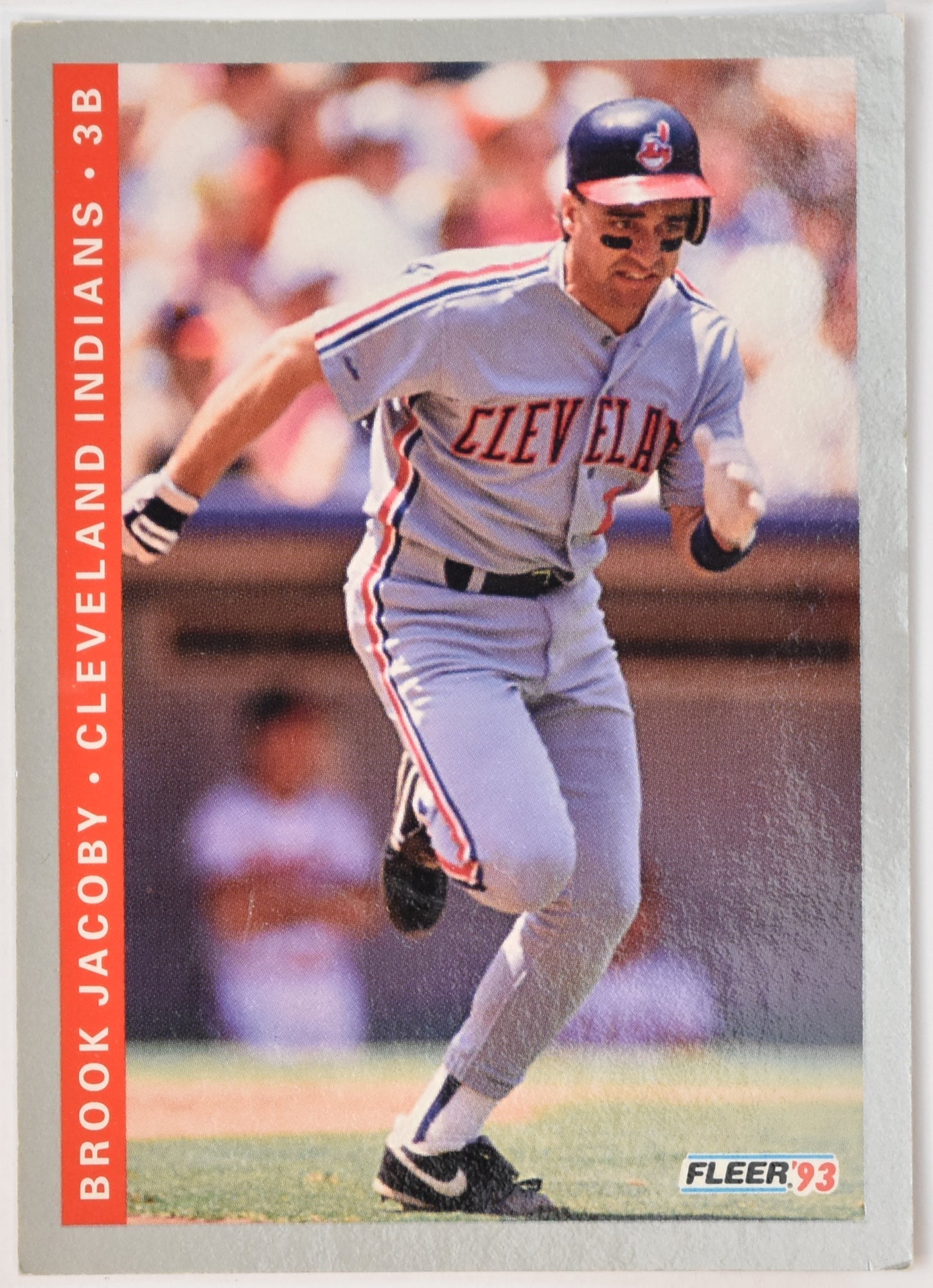 Brook Jacoby 593 Fleer 1993 Baseball Card