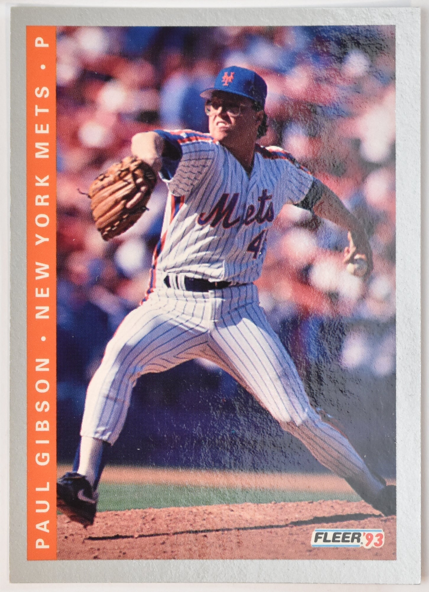 Paul Gibson 473 Fleer 1993 Baseball Card
