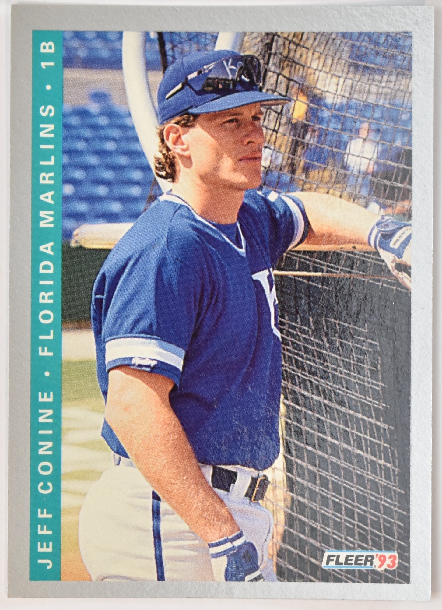 Jeff Conine 423 Fleer 1993 Baseball Card