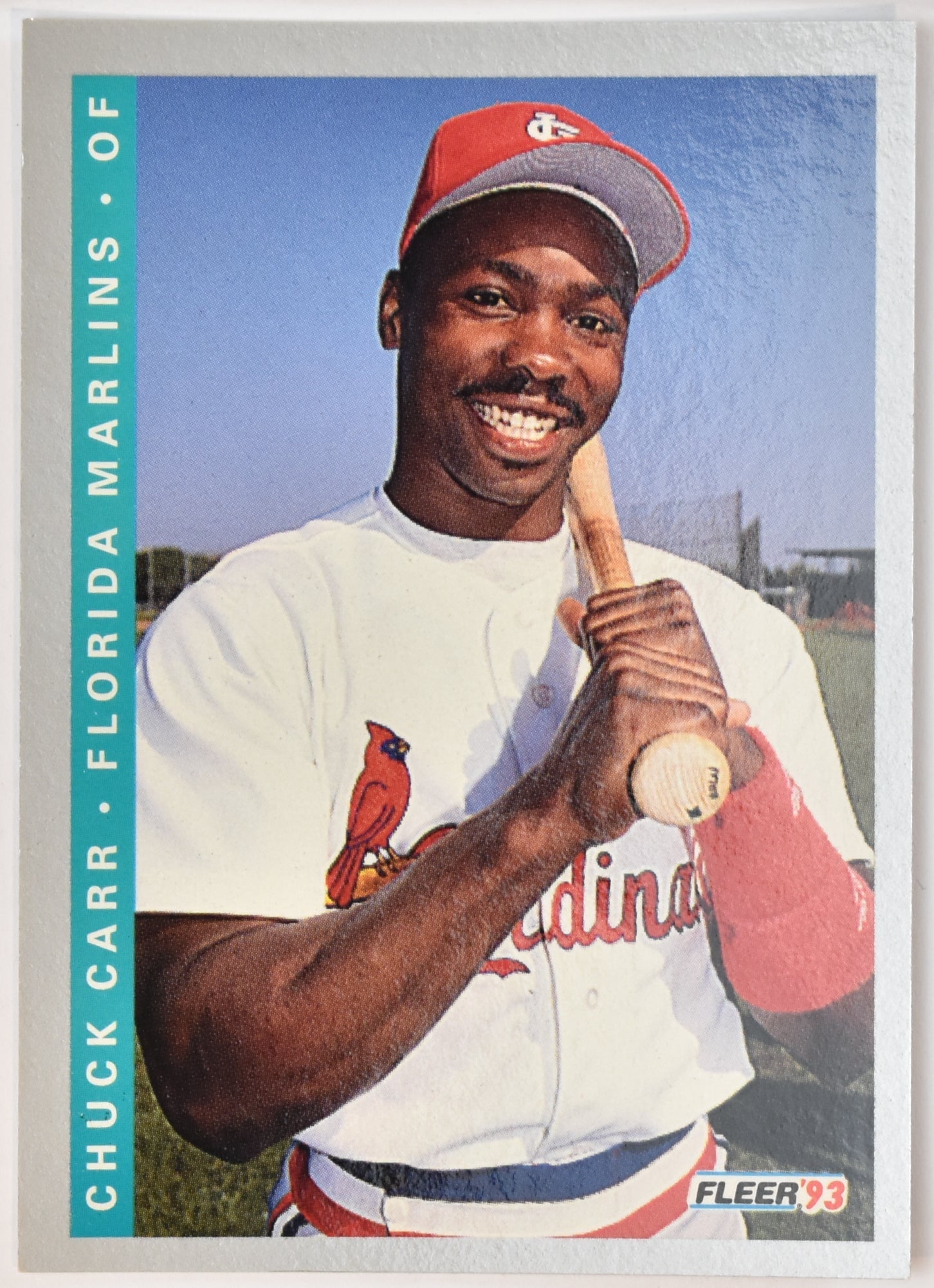 Chuck Carr 421 Fleer 1993 Baseball Card