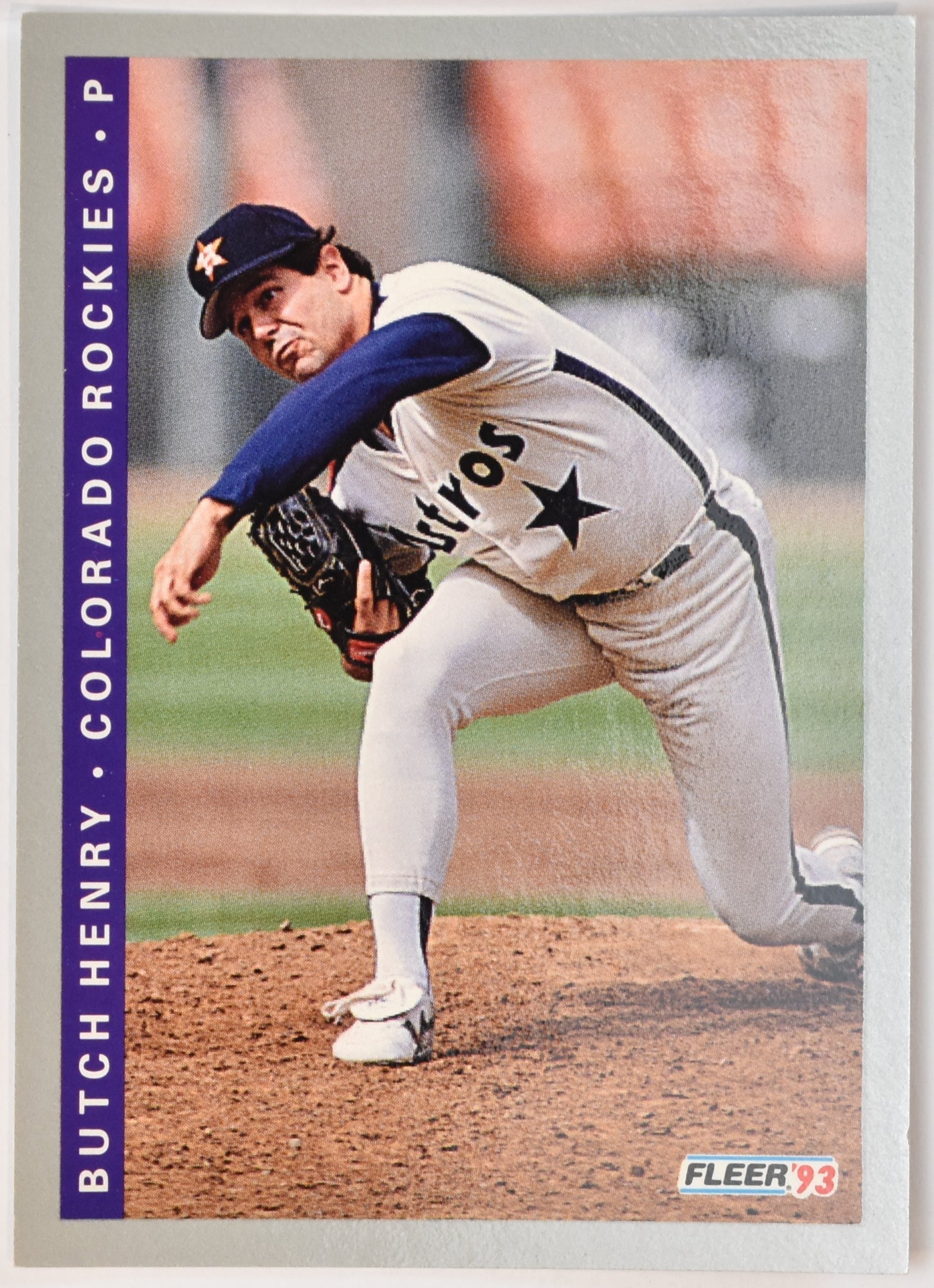Butch Henry 411 Fleer 1993 Baseball Card