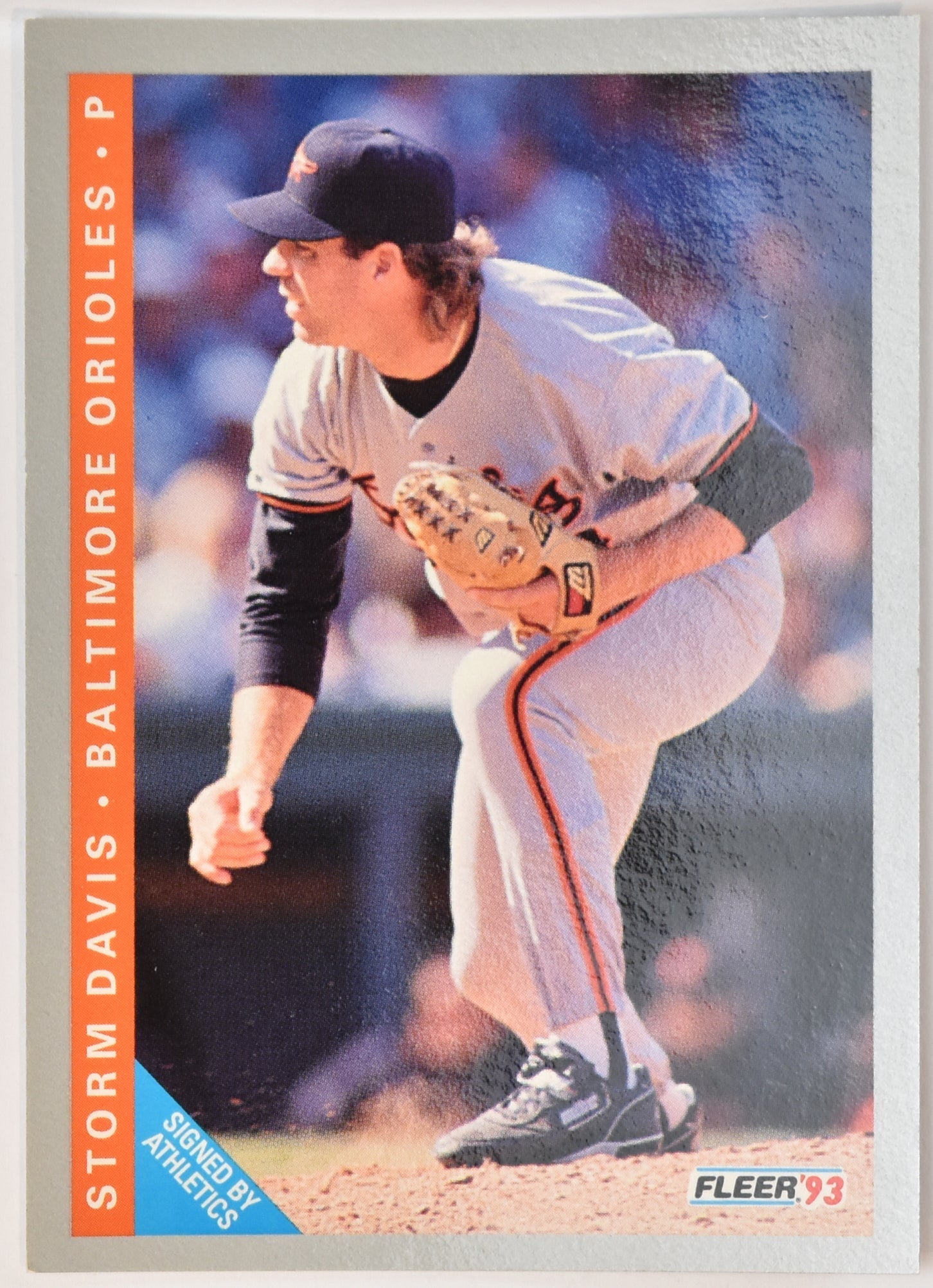 Storm Davis 541 Fleer 1993 Baseball Card