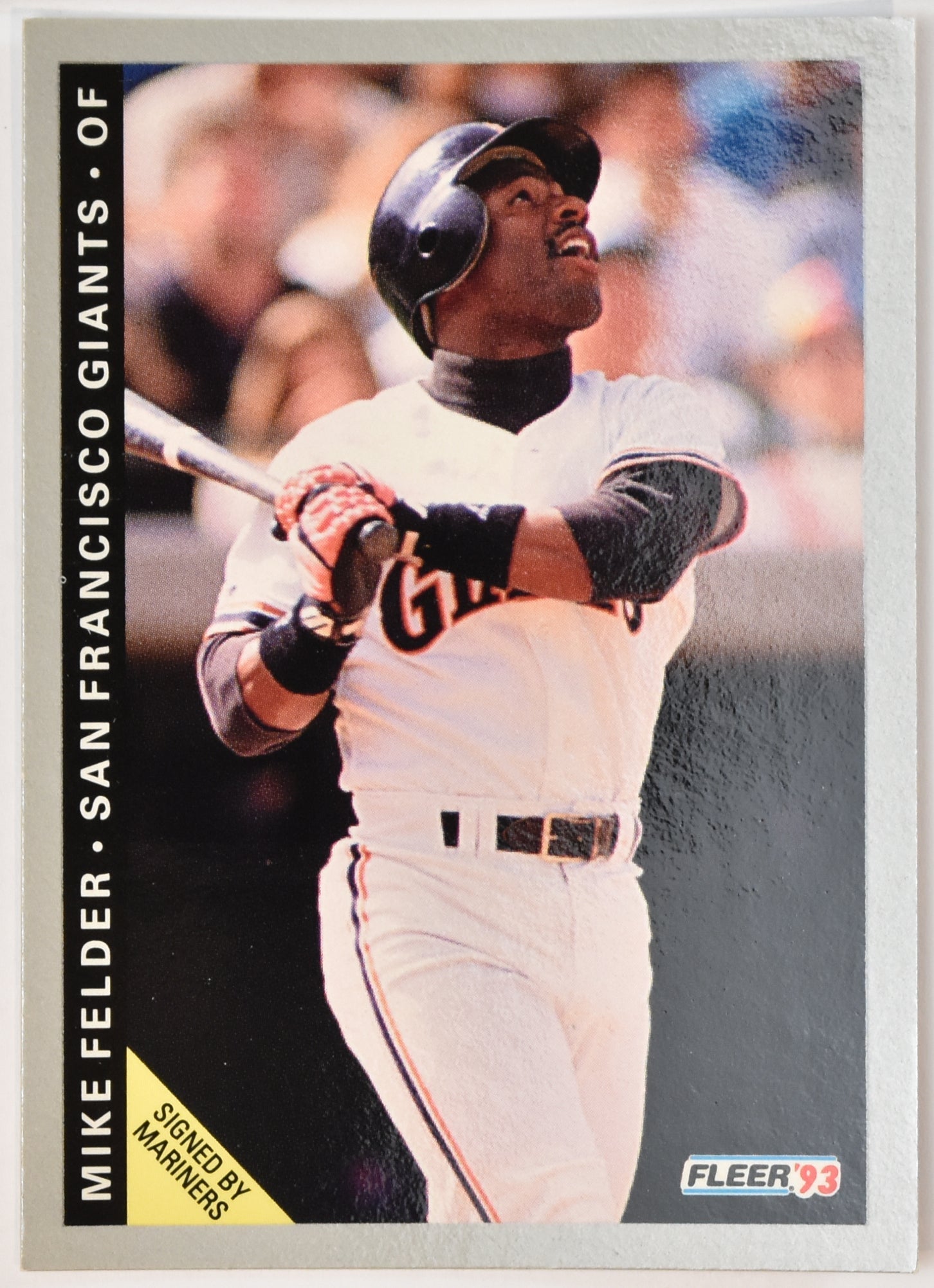 Mike Felder 529 Fleer 1993 Baseball Card