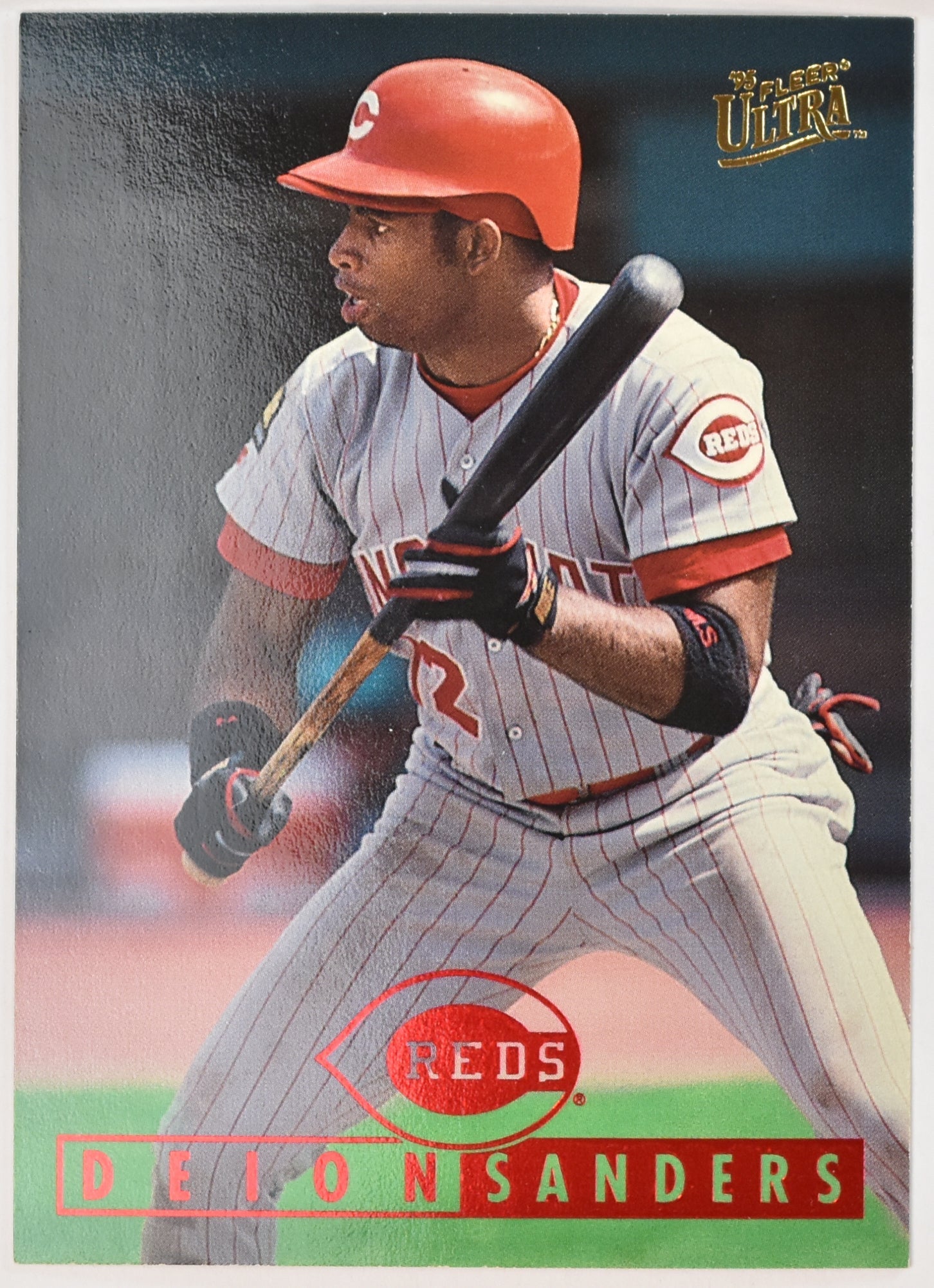 Deion Sanders 149 Fleer Ultra 1995 Baseball Card