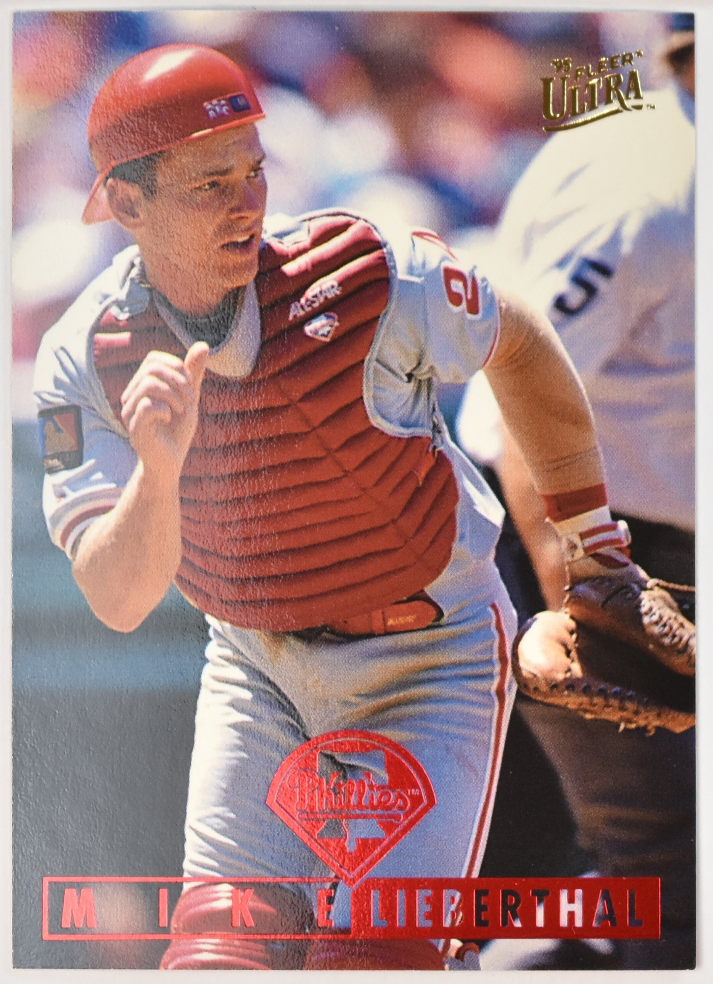 Mike Lieberthal 206 Fleer Ultra 1995 Baseball Card