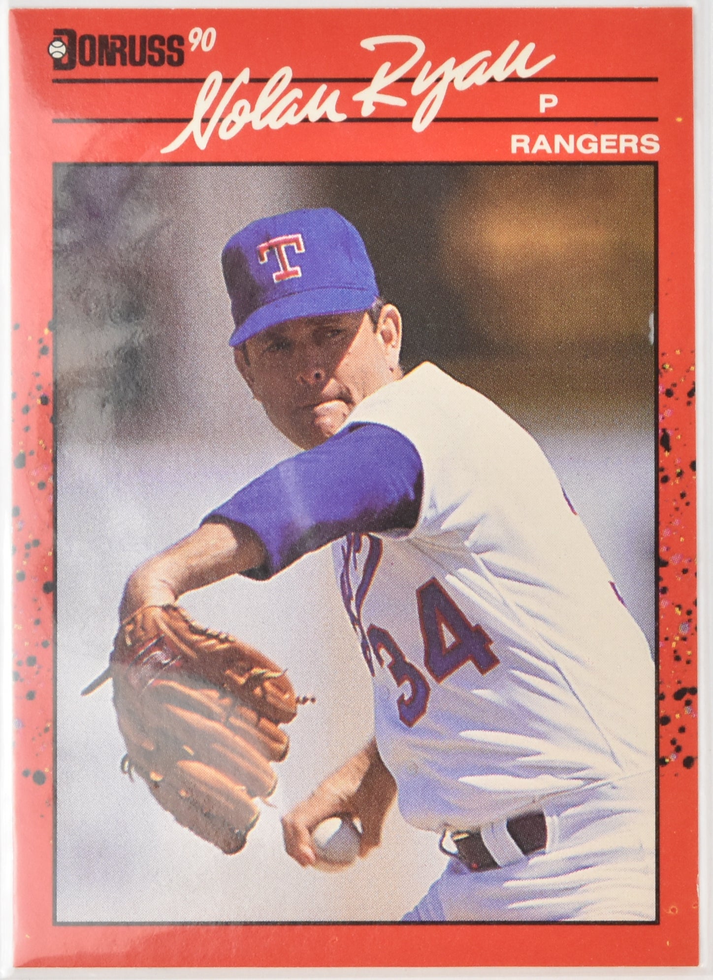 Nolan Ryan Baseball Card 166 Donruss 1990