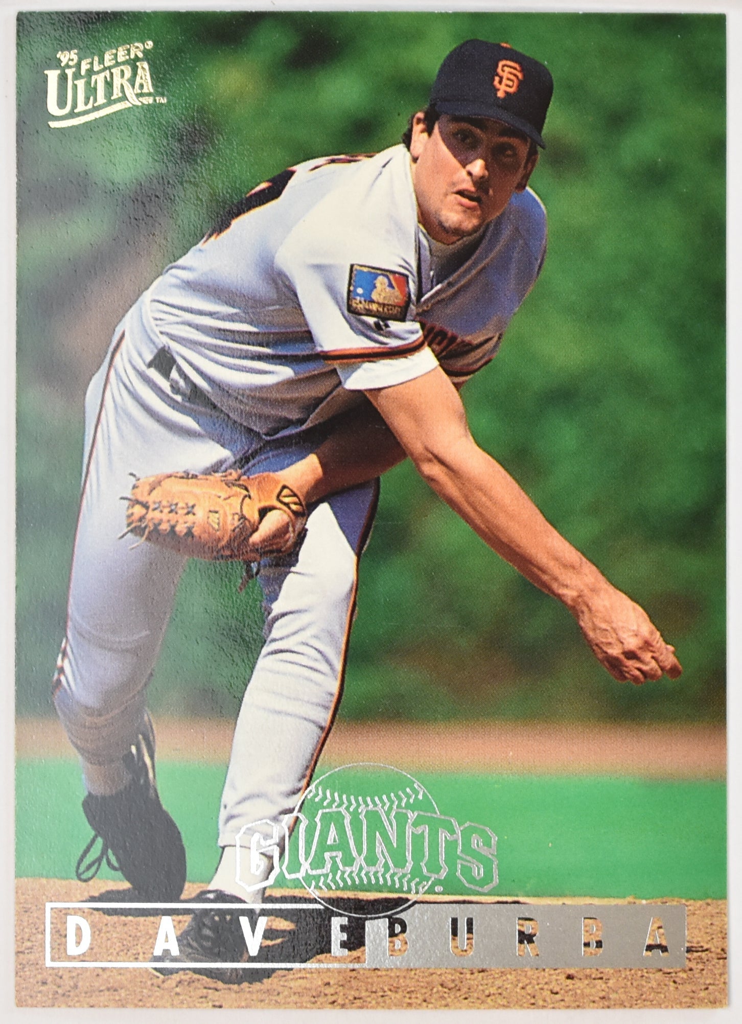 Dave Burba 240 Fleer Ultra 1995 Baseball Card