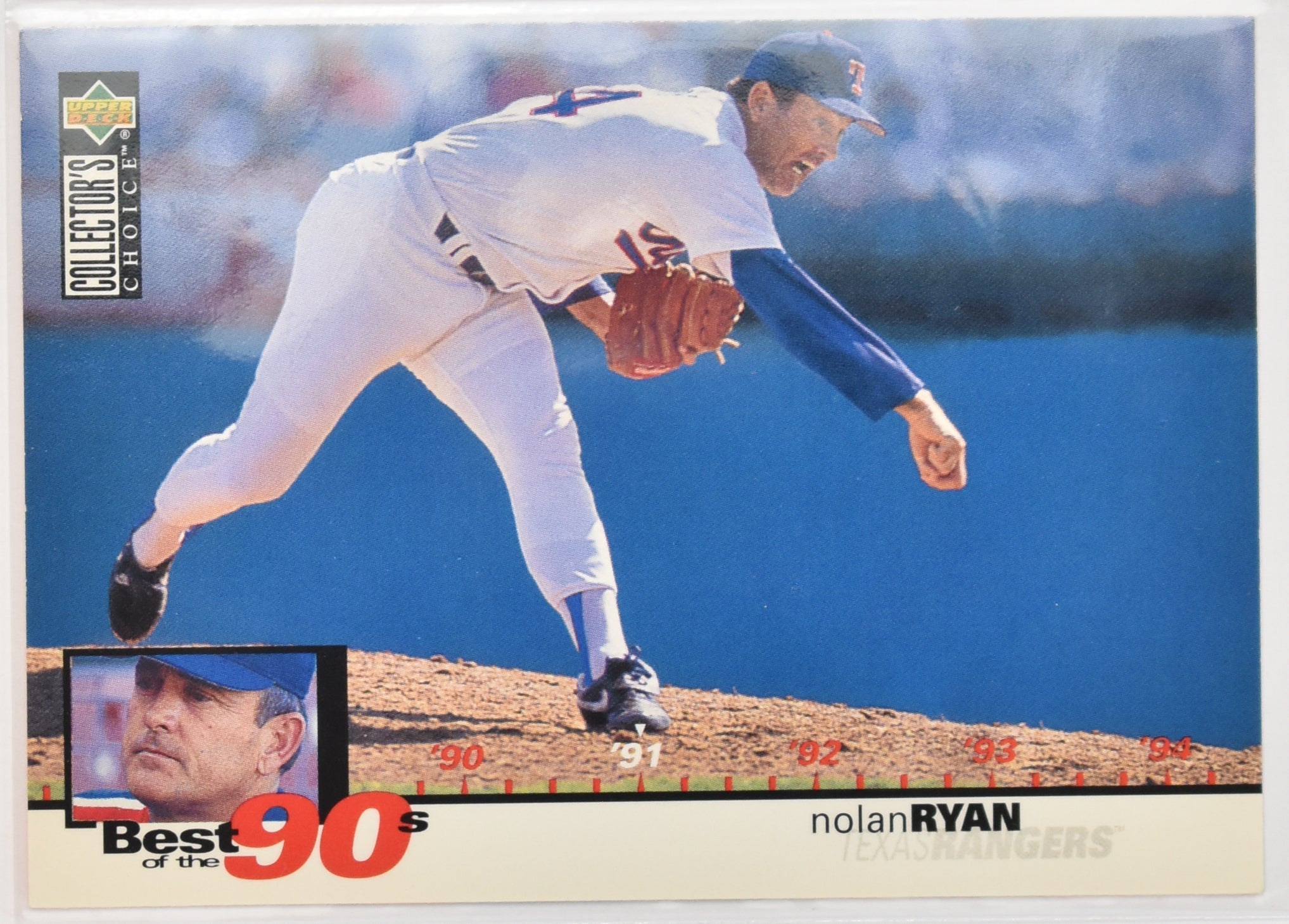 Nolan Ryan Baseball Card 52 Upper Deck 1995 Collectors Choice