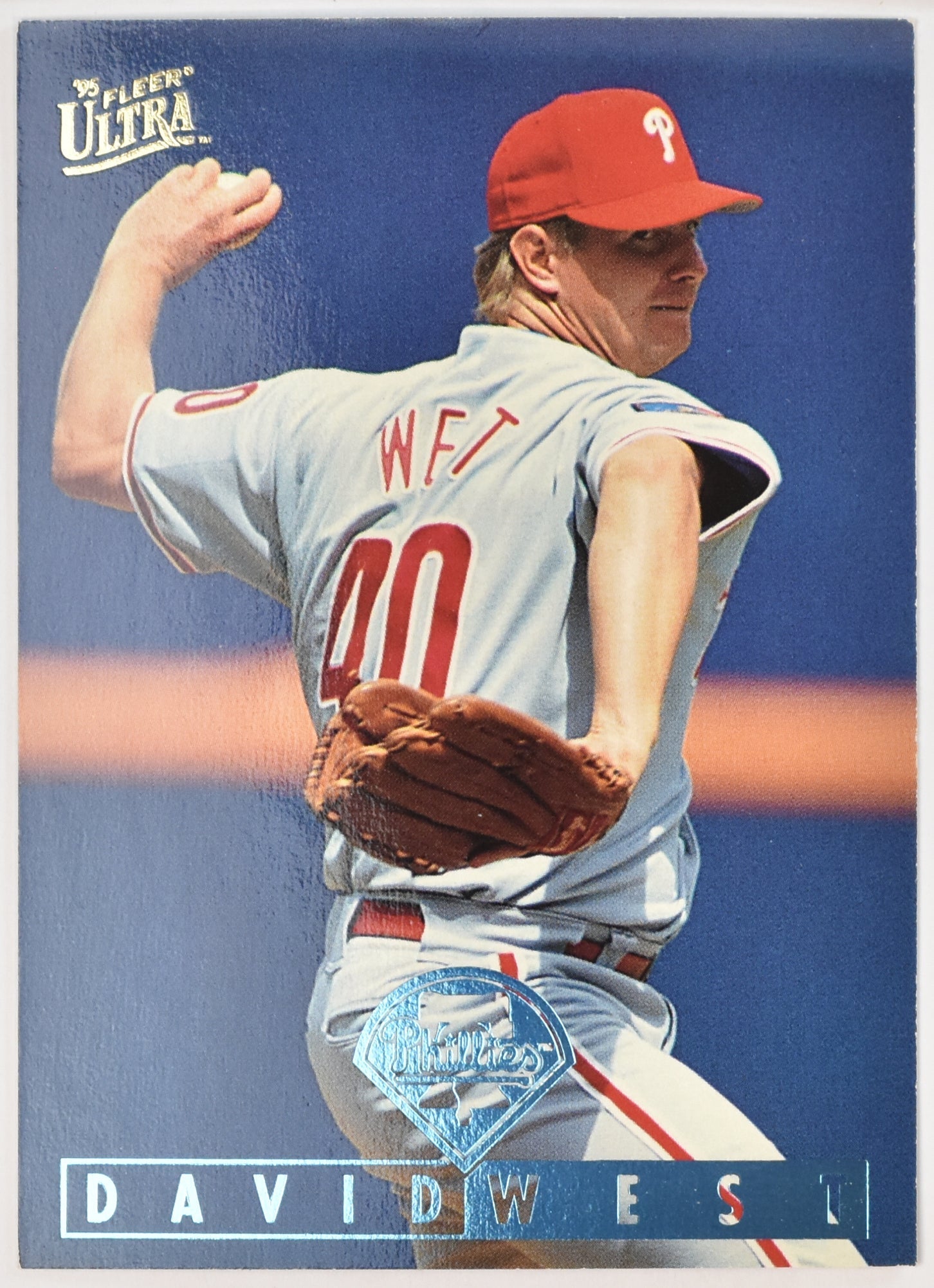 David West 211 Fleer Ultra 1995 Baseball Card