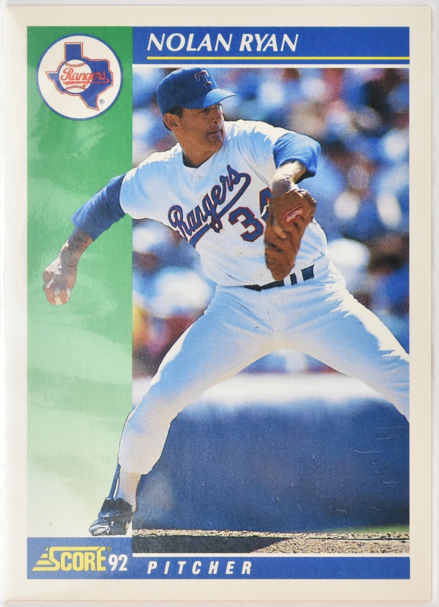 Nolan Ryan Baseball Card 2 Score 1992 Mint