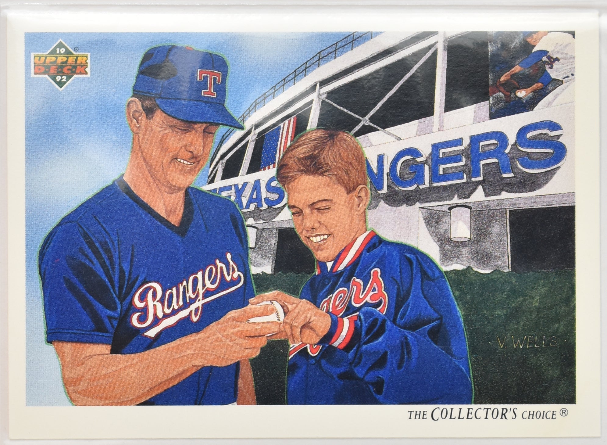 Nolan Ryan Baseball Card 92 Upper Deck 1992