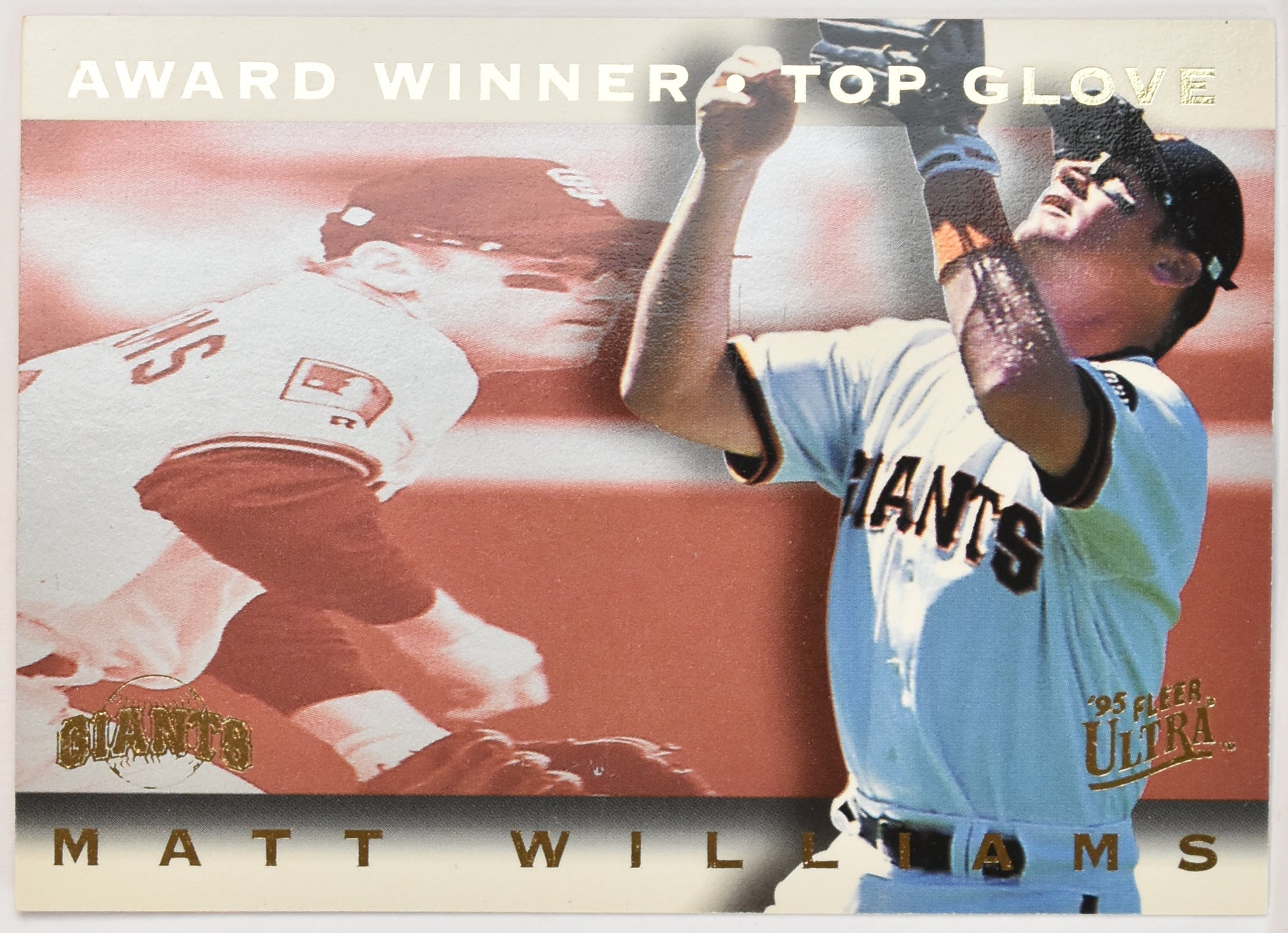 Matt Williams 13 of 25 Fleer Ultra 1995 Baseball Card