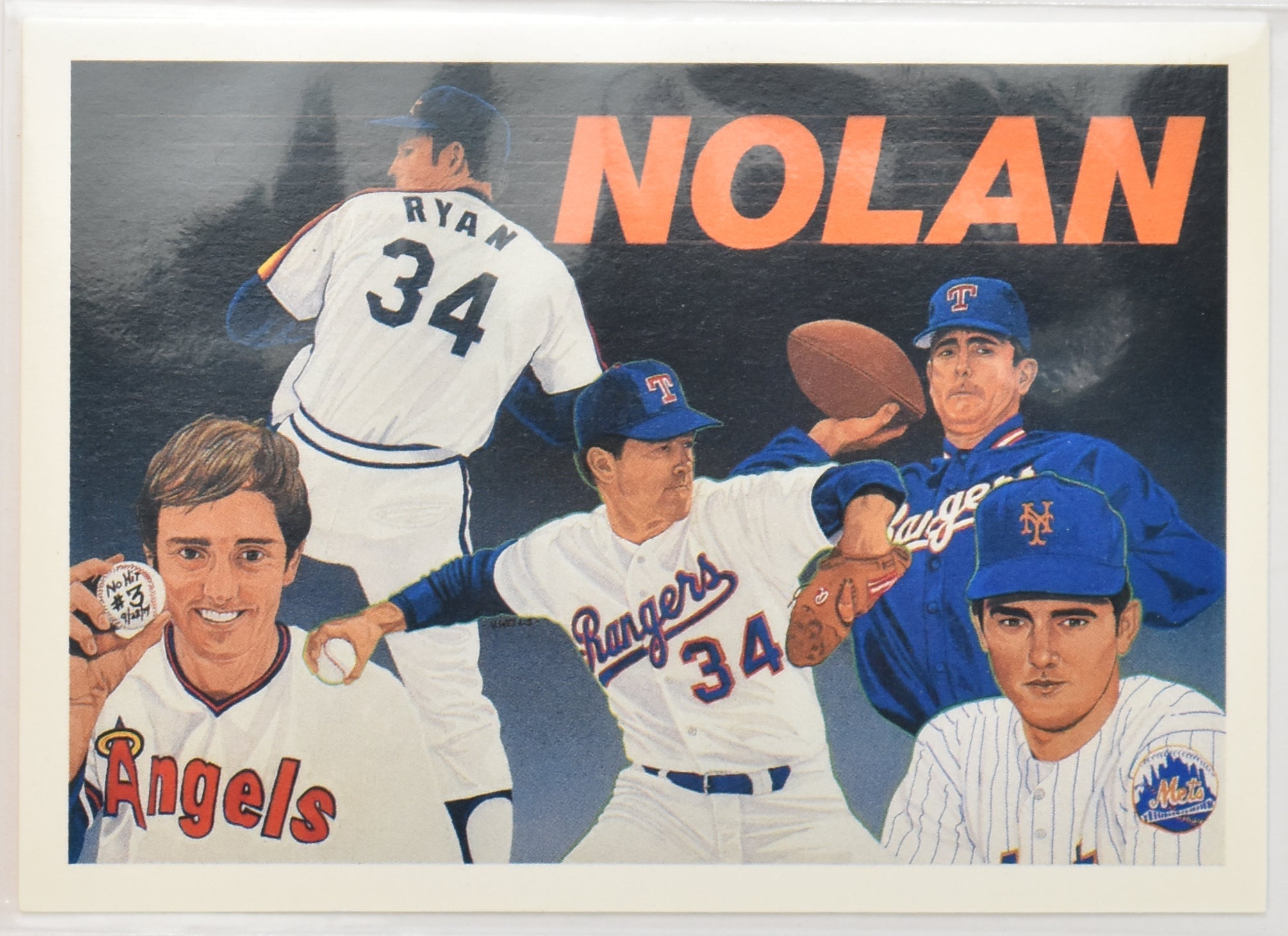 Nolan Ryan Baseball Card 18 of 18 Upper Deck 1990