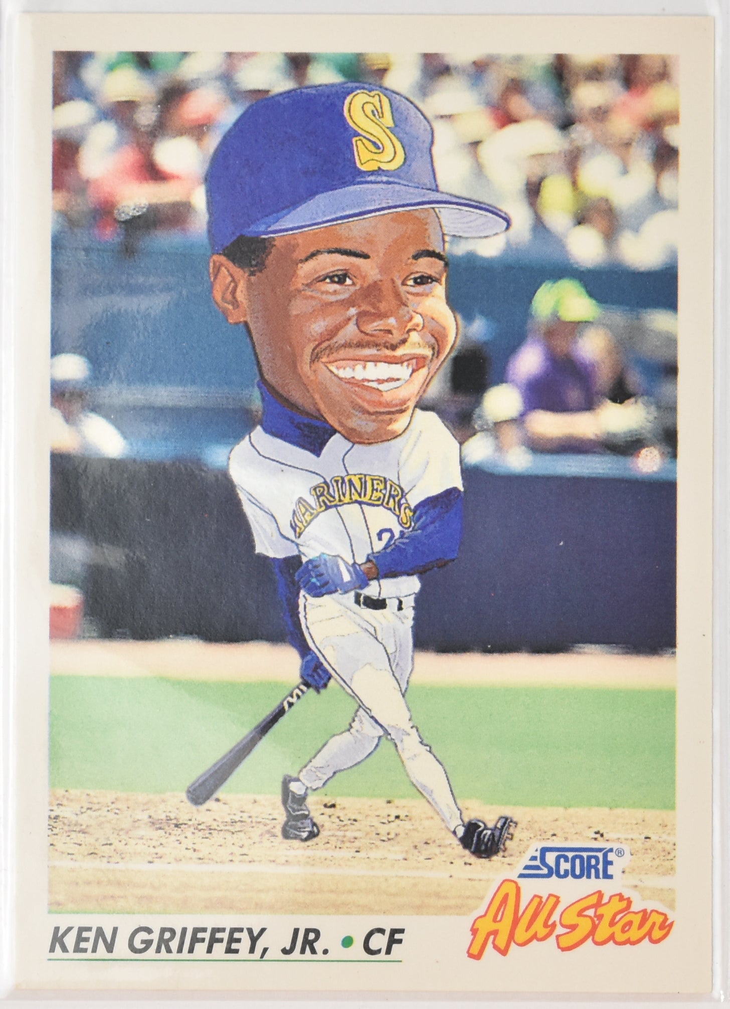 Ken Griffey Jr 436 Baseball Card Score All Star Card 1992