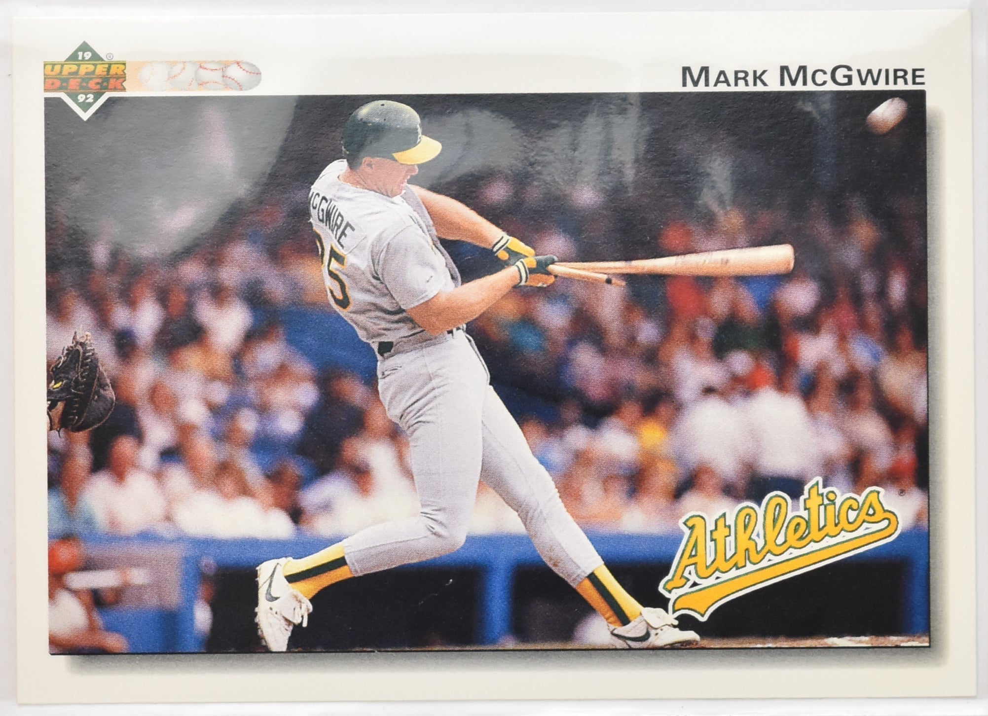 Mark McGwire Baseball Card 153 Upper Deck 1991