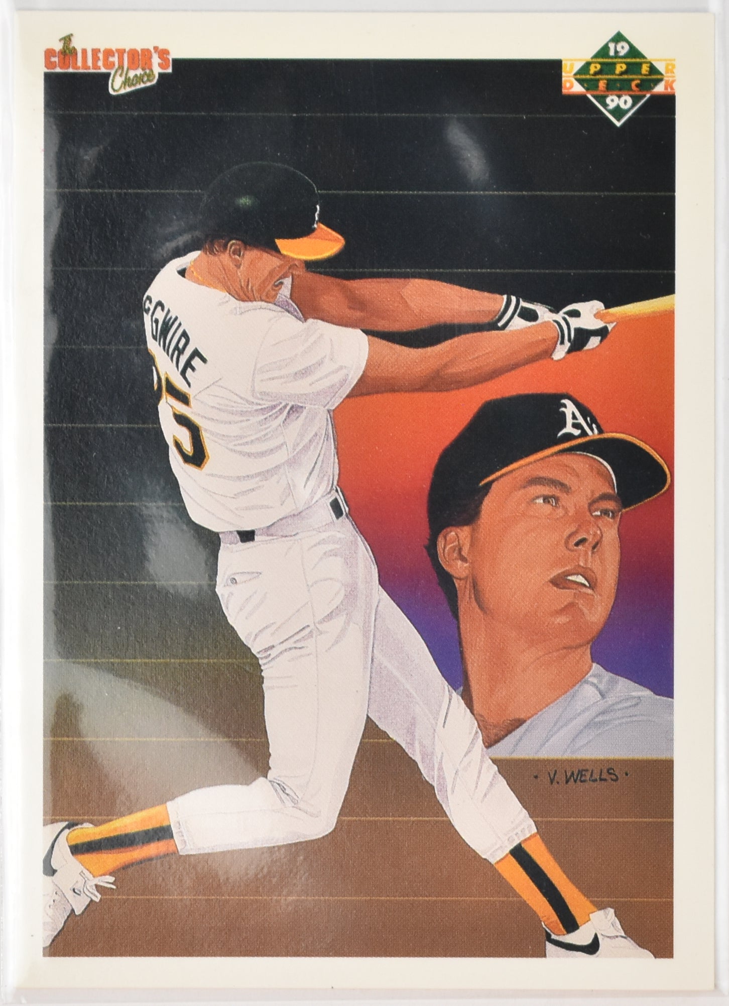 Mark McGwire Baseball Card 36 Upper Deck 1990 Collectors Choice