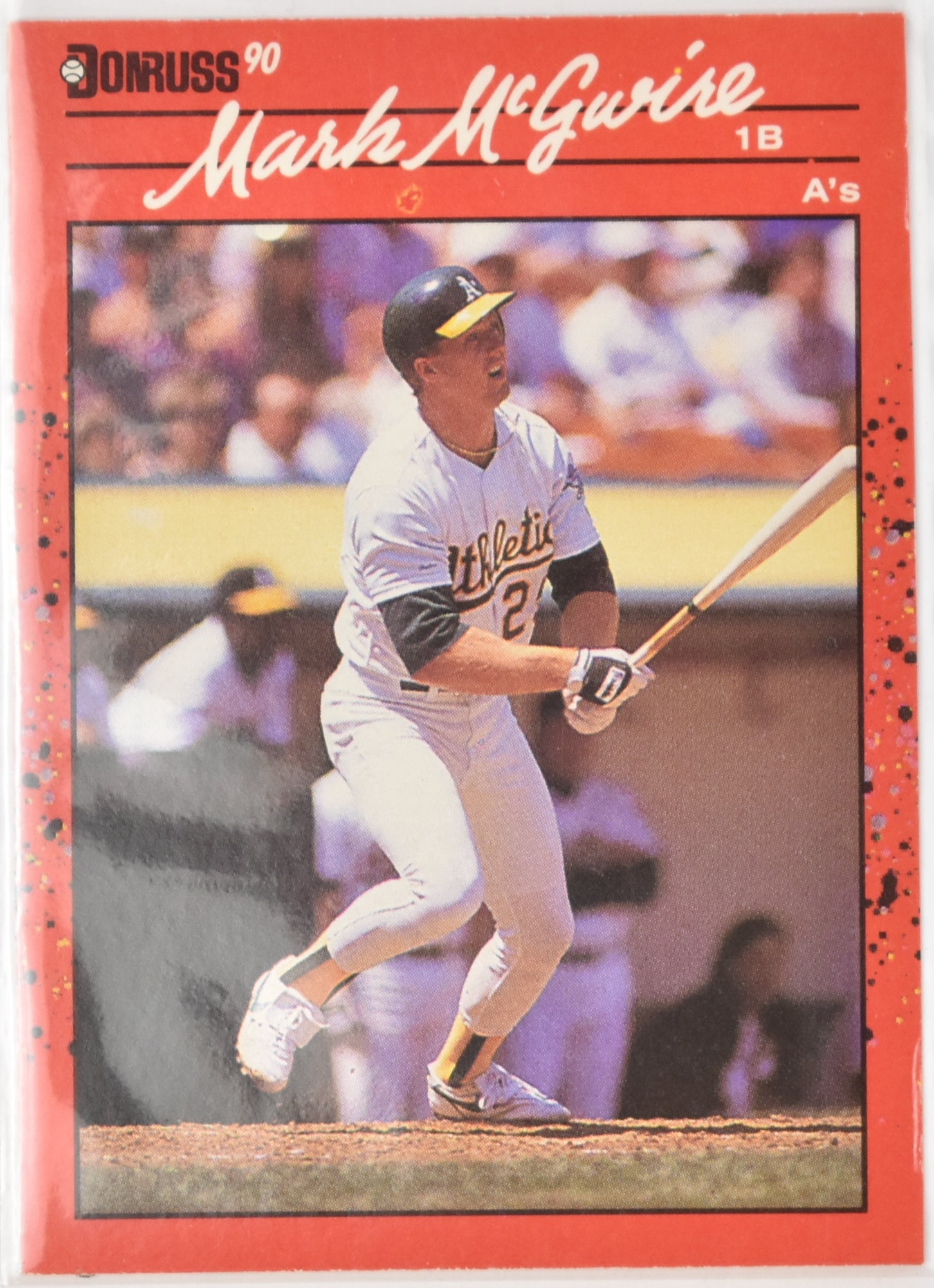 Mark McGwire Baseball Card 185 Donruss 1990