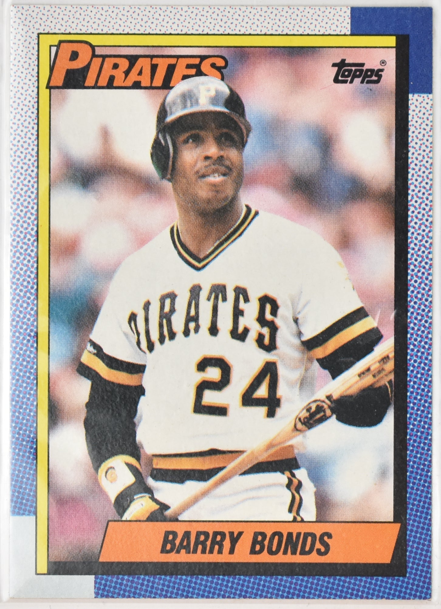 Barry Bonds Baseball Card 220 Topps 1990