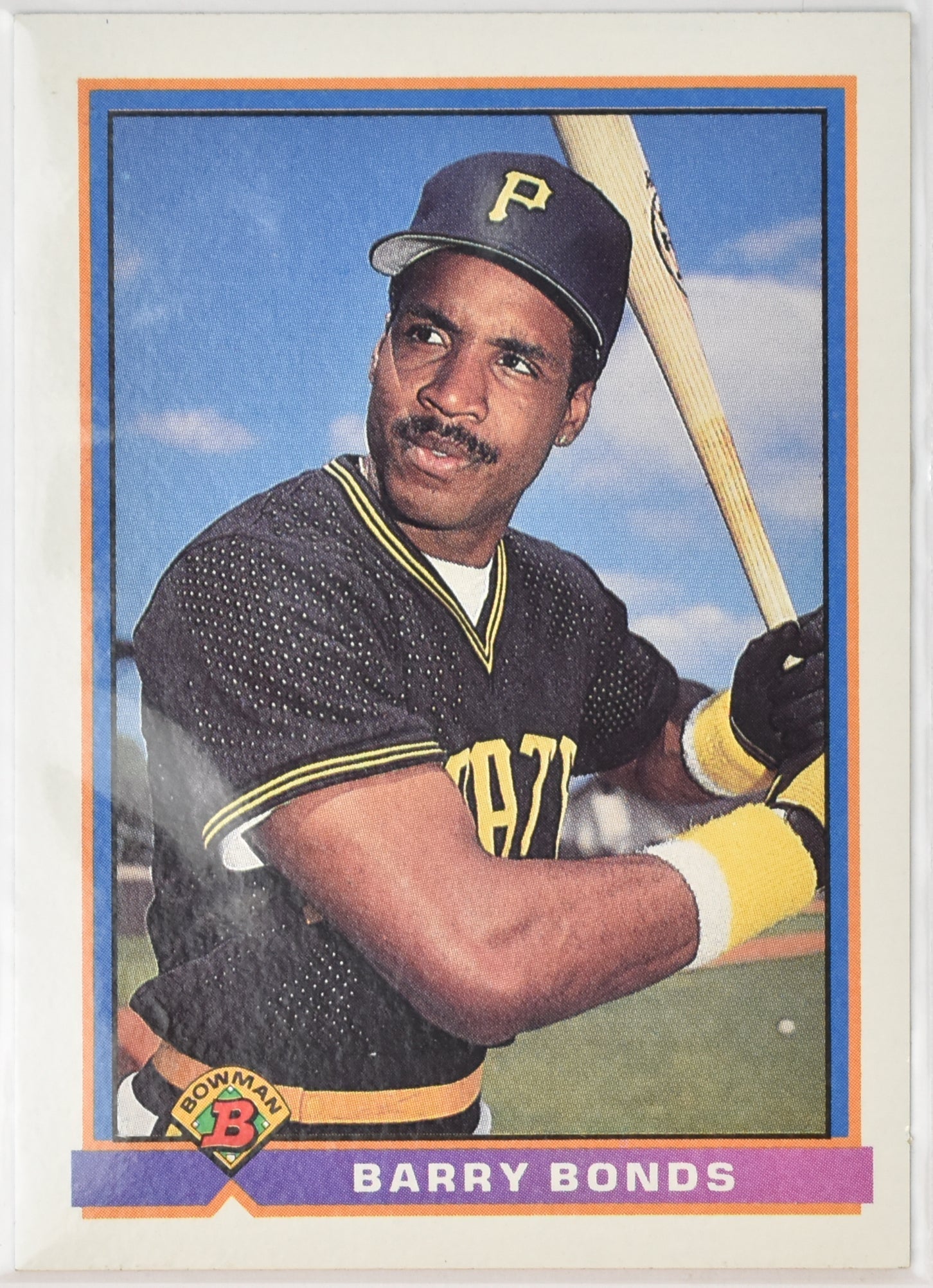 Barry Bonds Baseball Card 513 Bowman 1991 Topps