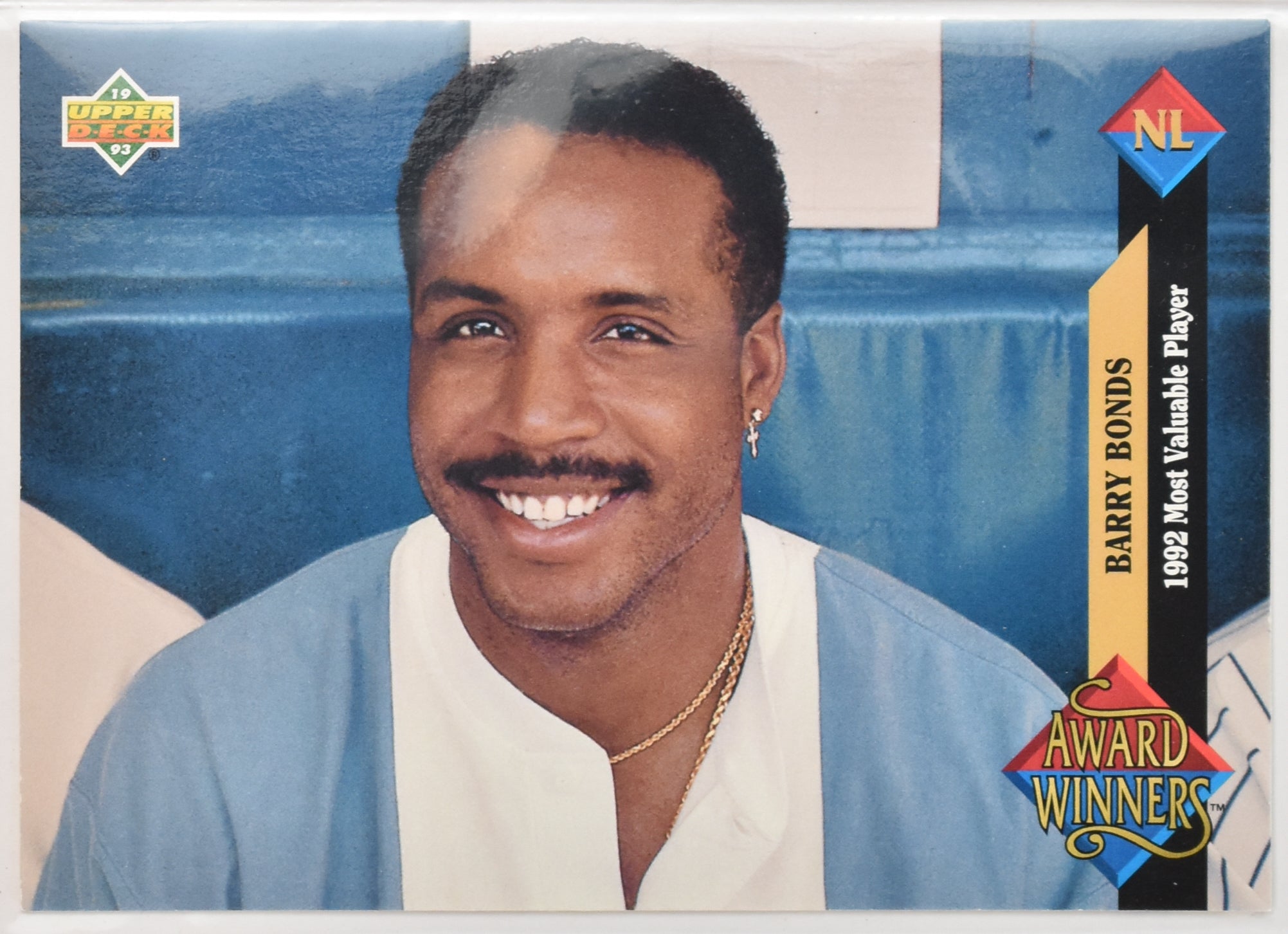 Barry Bonds Baseball Card 486 Upper Deck 1993