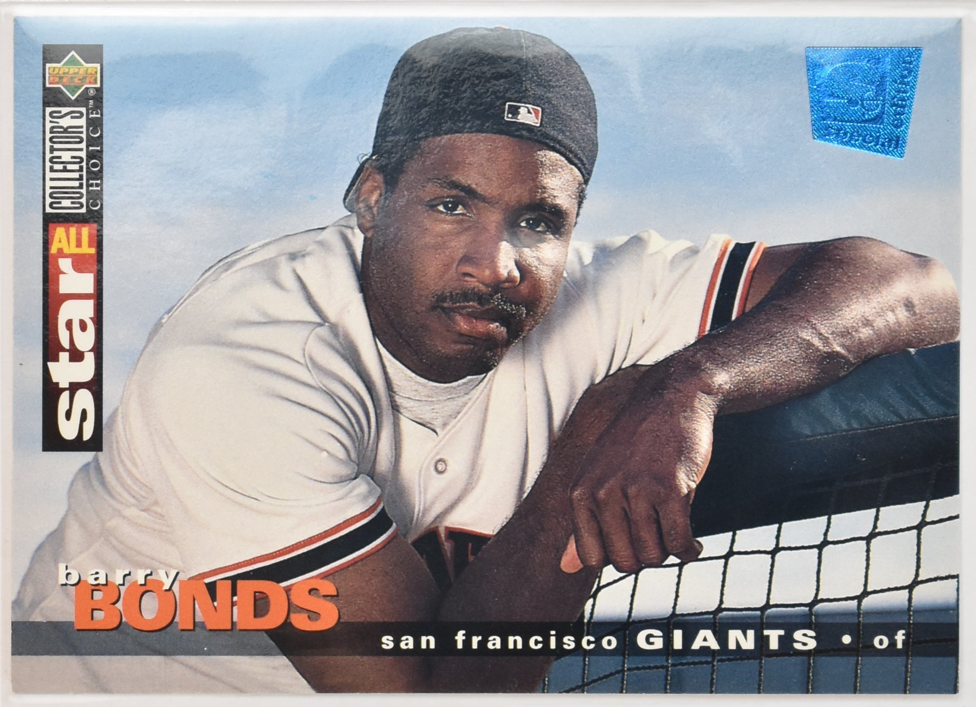 Barry Bonds Baseball Card 105 Upper Deck All Star