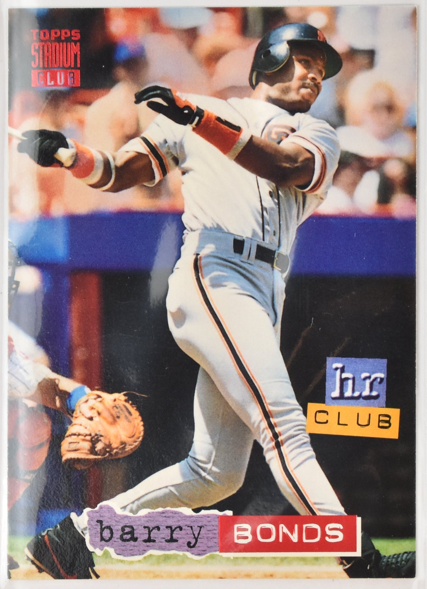 Barry Bonds Baseball Card 259 Topps 1994 Stadium Club Mint