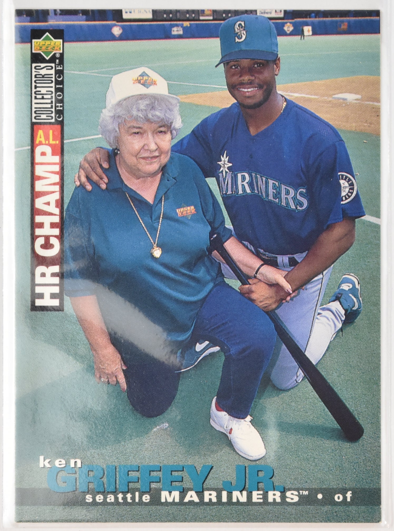 Ken Griffey Jr 70 Upper Deck 1995 Baseball Card Collectors Choice