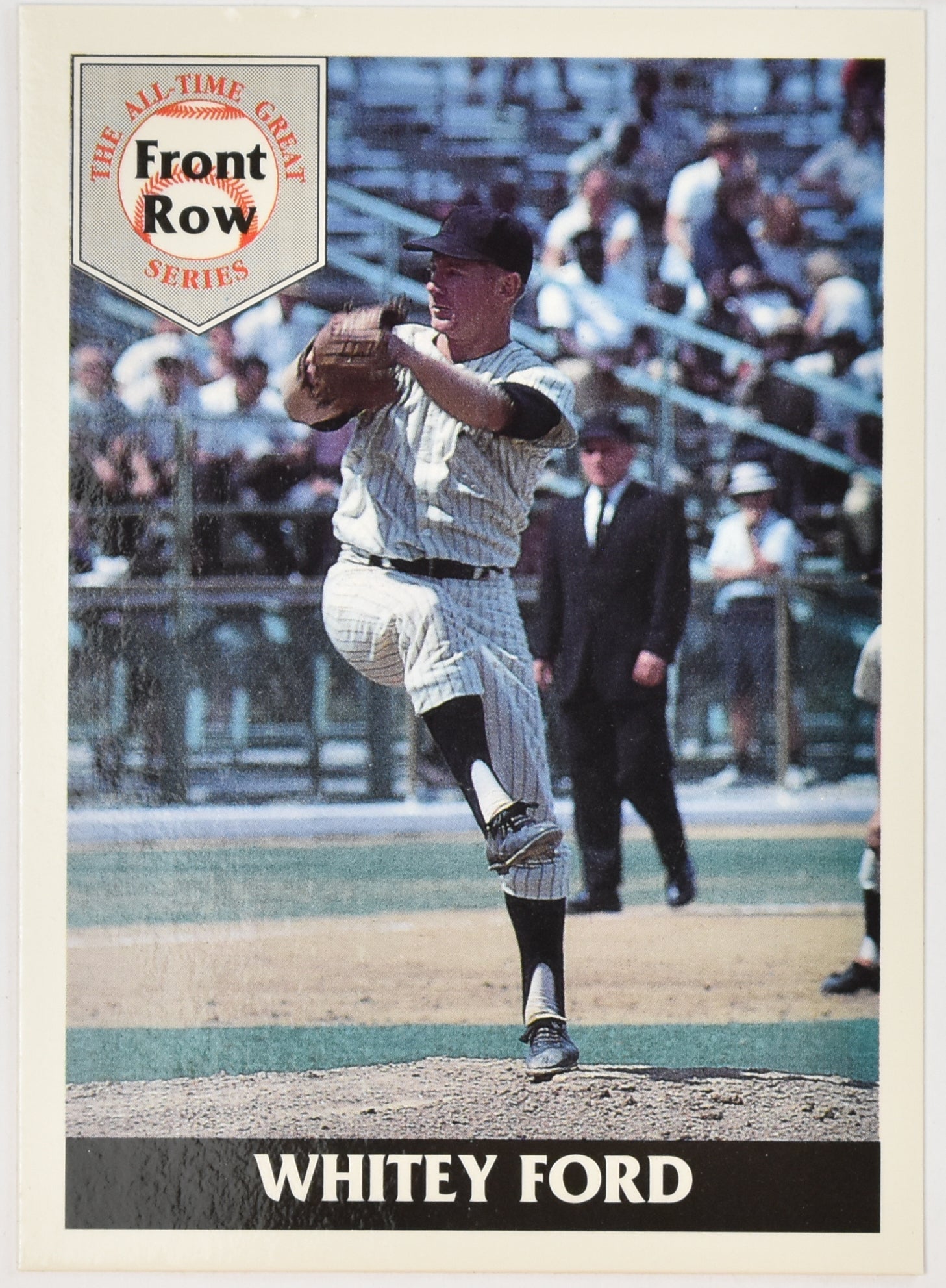 Whitey Ford Front Row Baseball Card All Time Great Series 5 1992