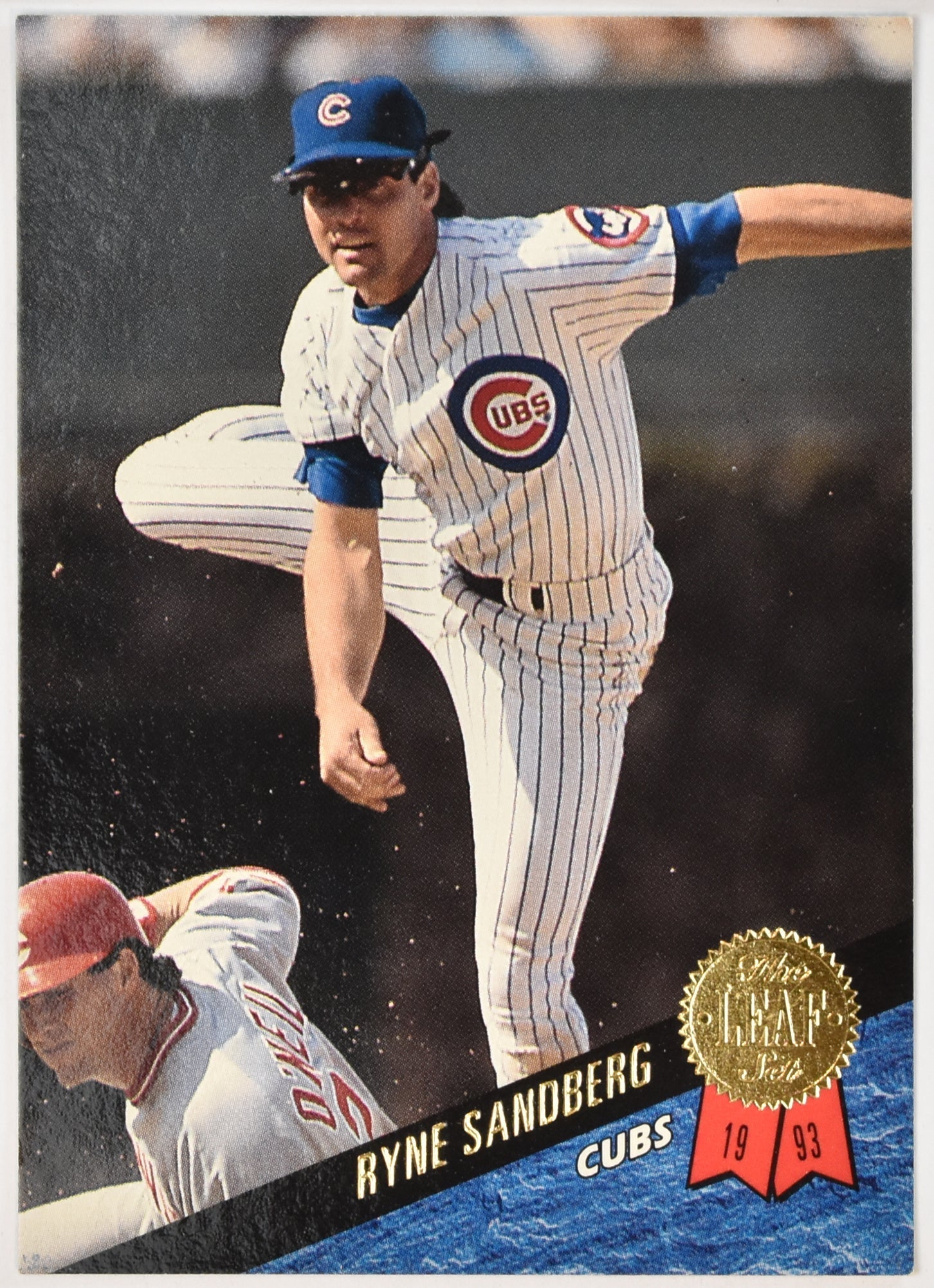 Ryne Sandberg 224 1993 The Leaf Set Baseball Card