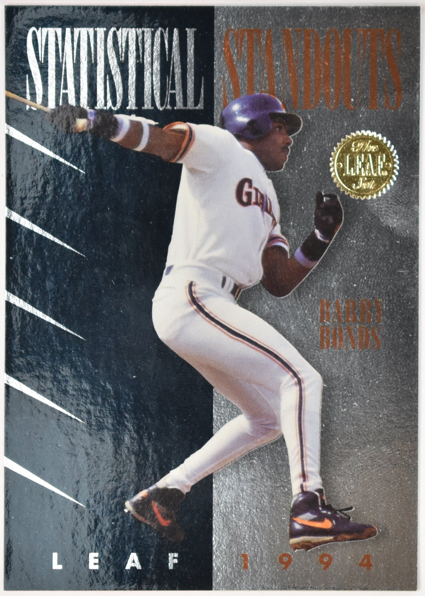 Statistical Standouts 1994 Leaf Baseball Card 2-10 Barry Bonds