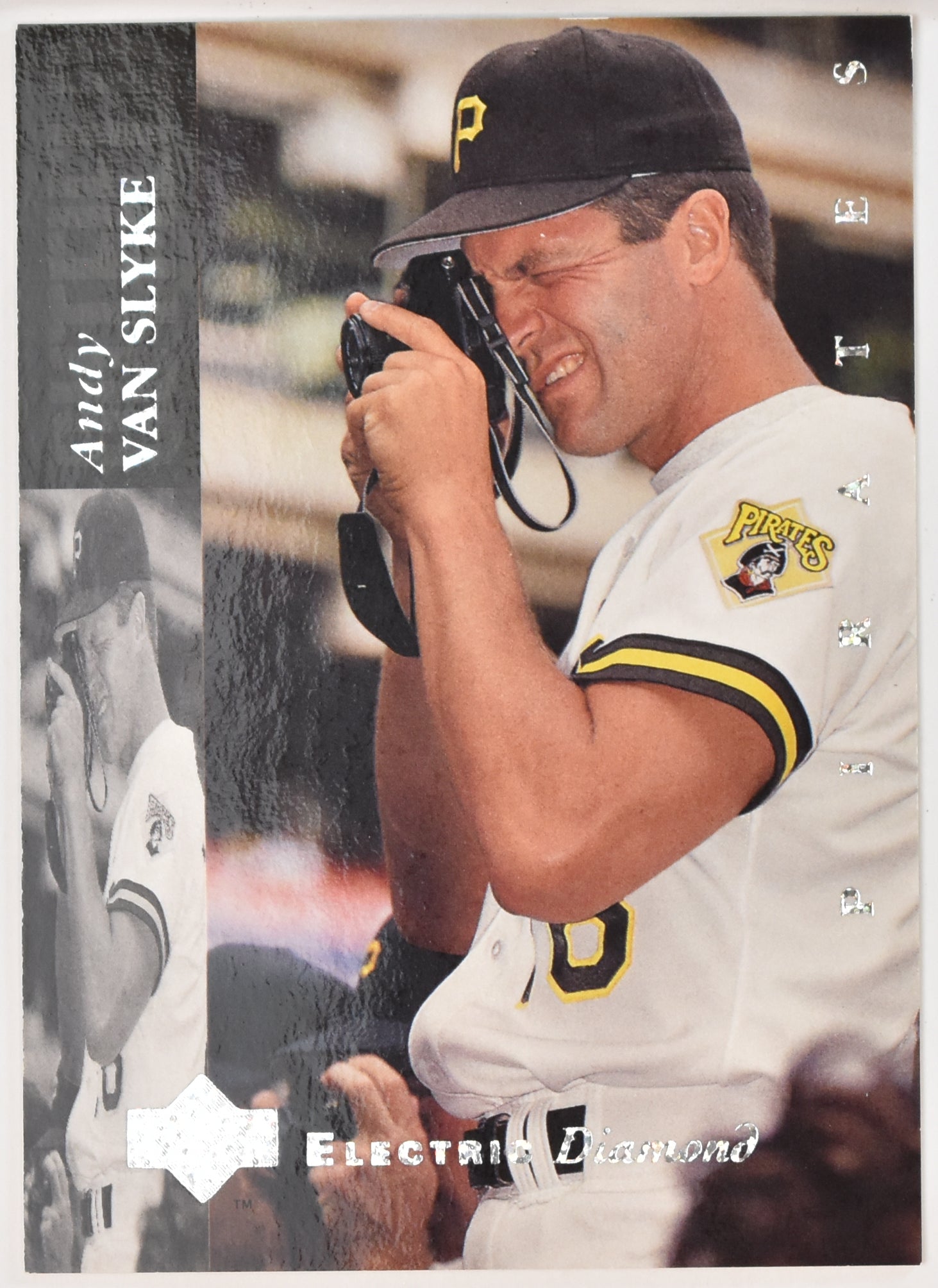 Andy Van Slyke 83 Upper Deck Electric Diamond Card 1994