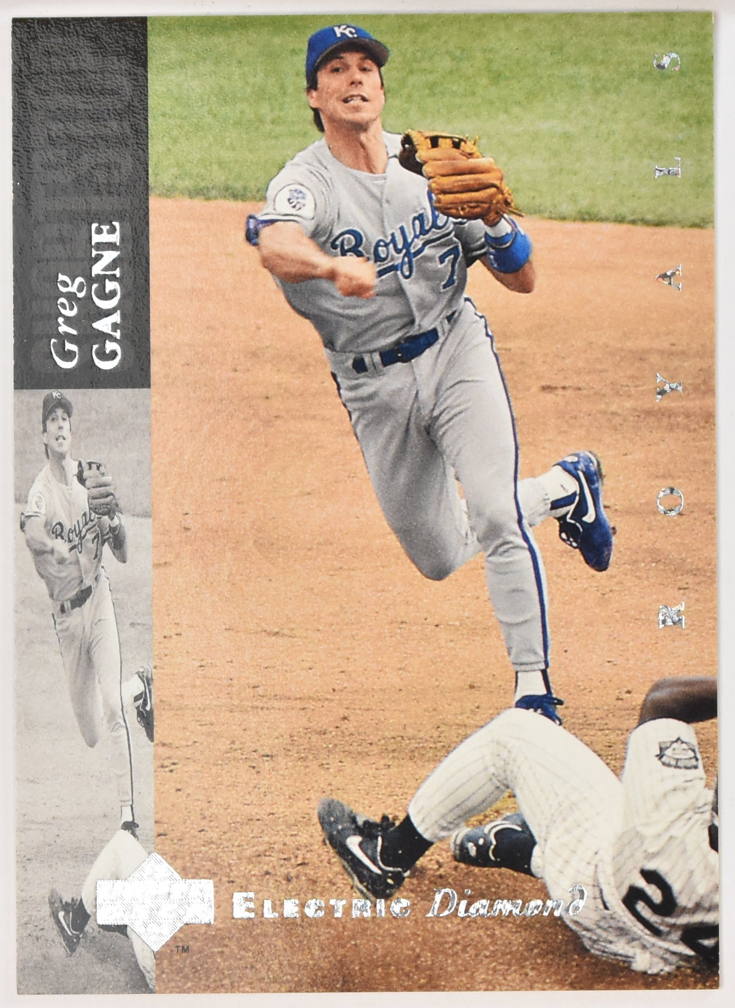 Greg Gagne 79 Upper Deck Electric Diamond Baseball Card 1994