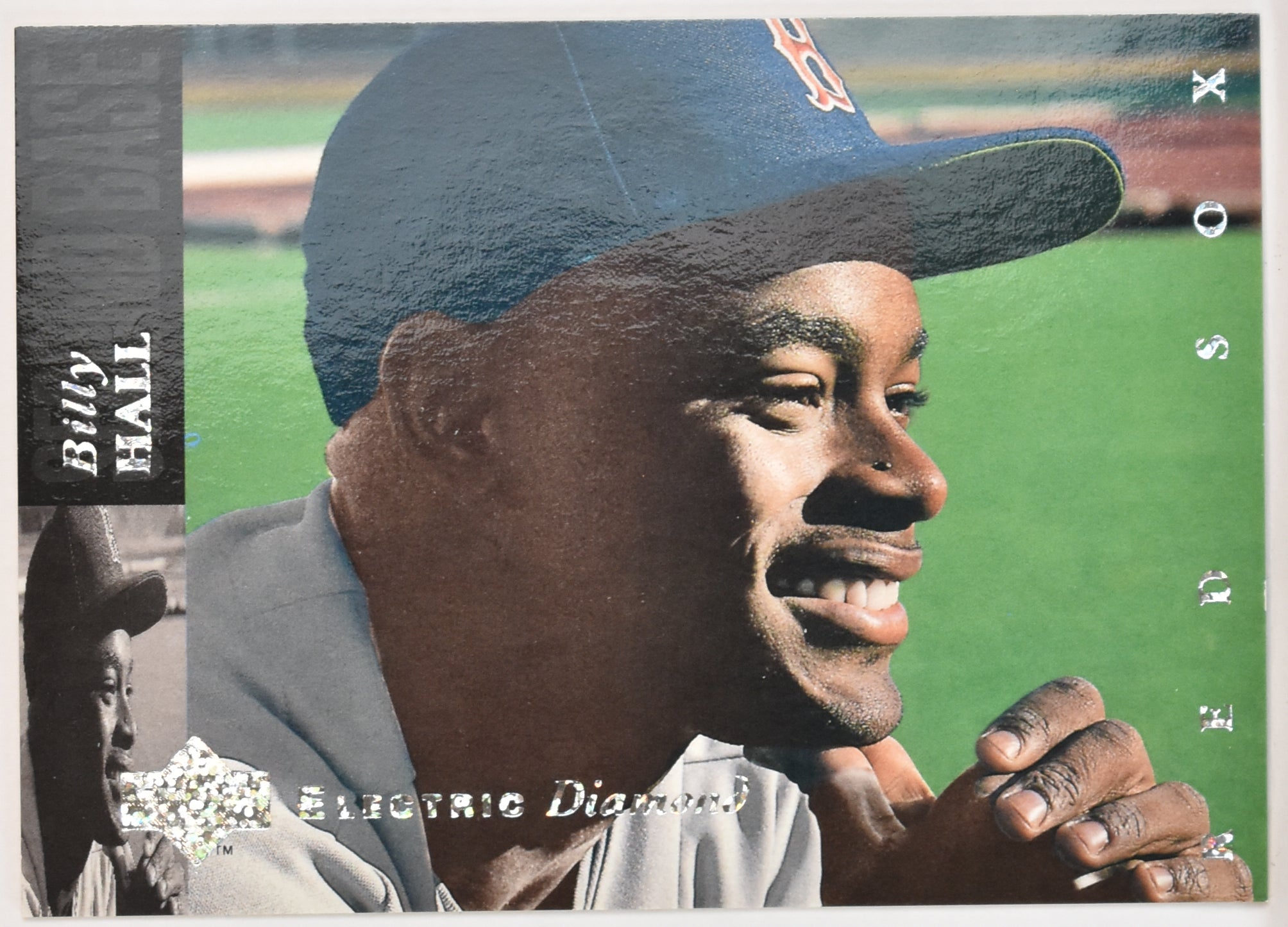 Billy Hall 175 Upper Deck Electric Diamond Baseball Card