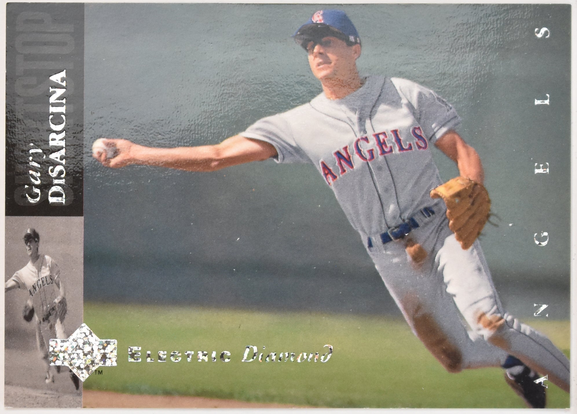 Gary Disarcina 165 Upper Deck Electric Diamond Baseball Card 1994