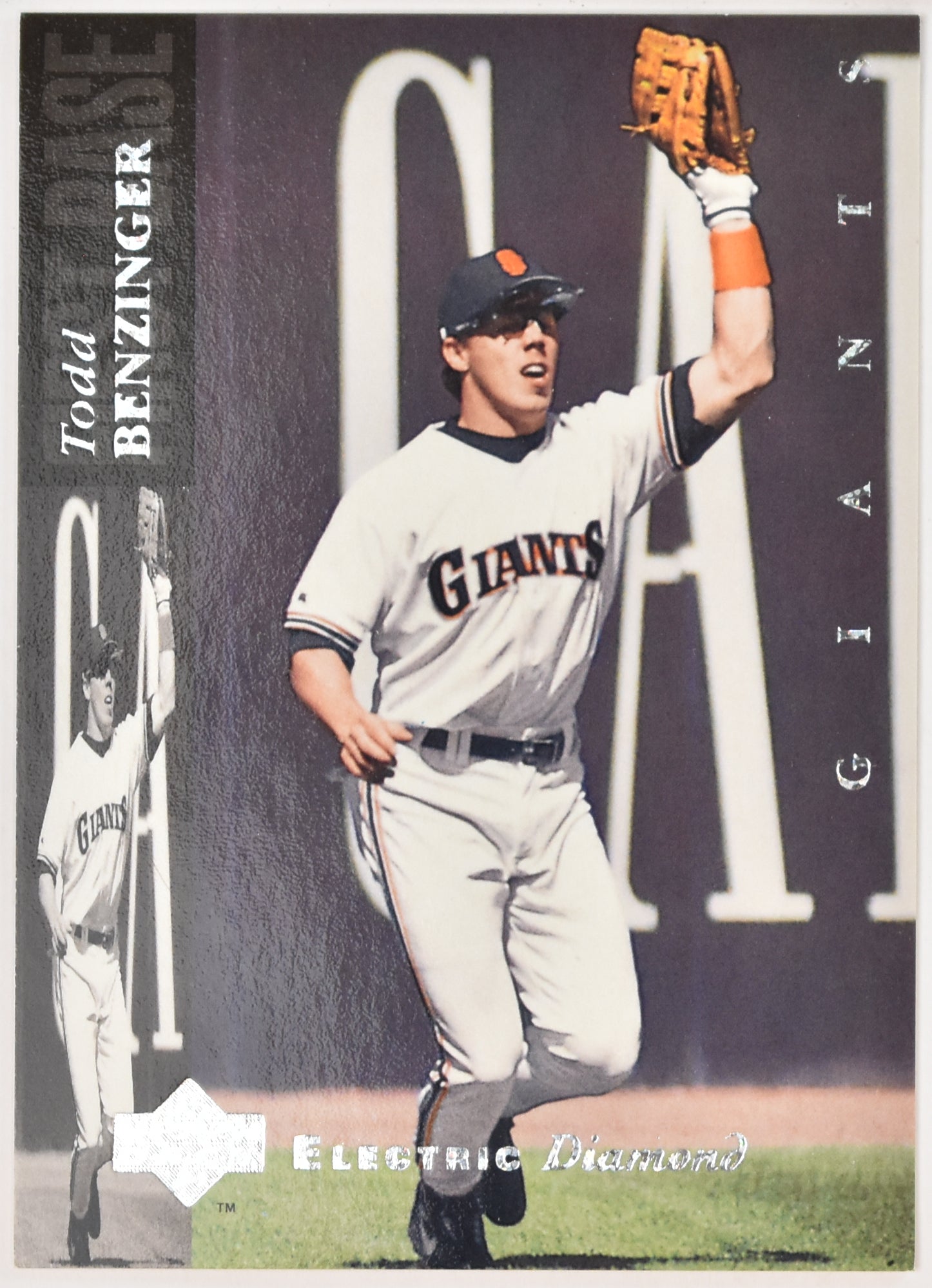 Todd Benzinger 163 Upper Deck Electric Diamond Baseball Card 94