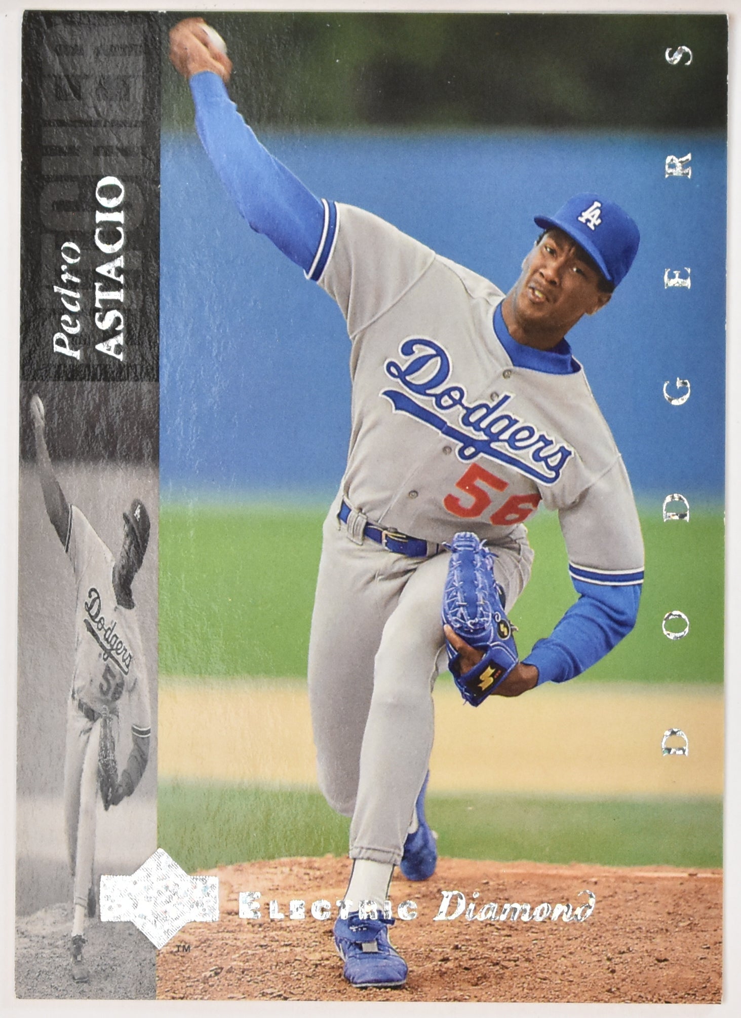 Pedro Astacio 158 Upper Deck Electric Diamond Baseball Card 1994