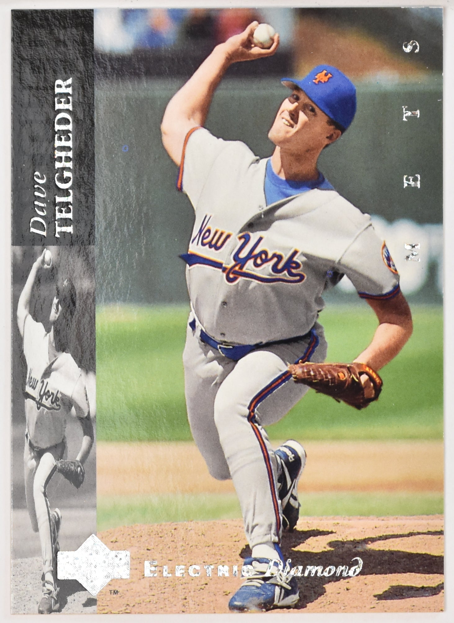 Dave Telgheder 69 Upper Deck Electric Diamond Baseball Card 1994