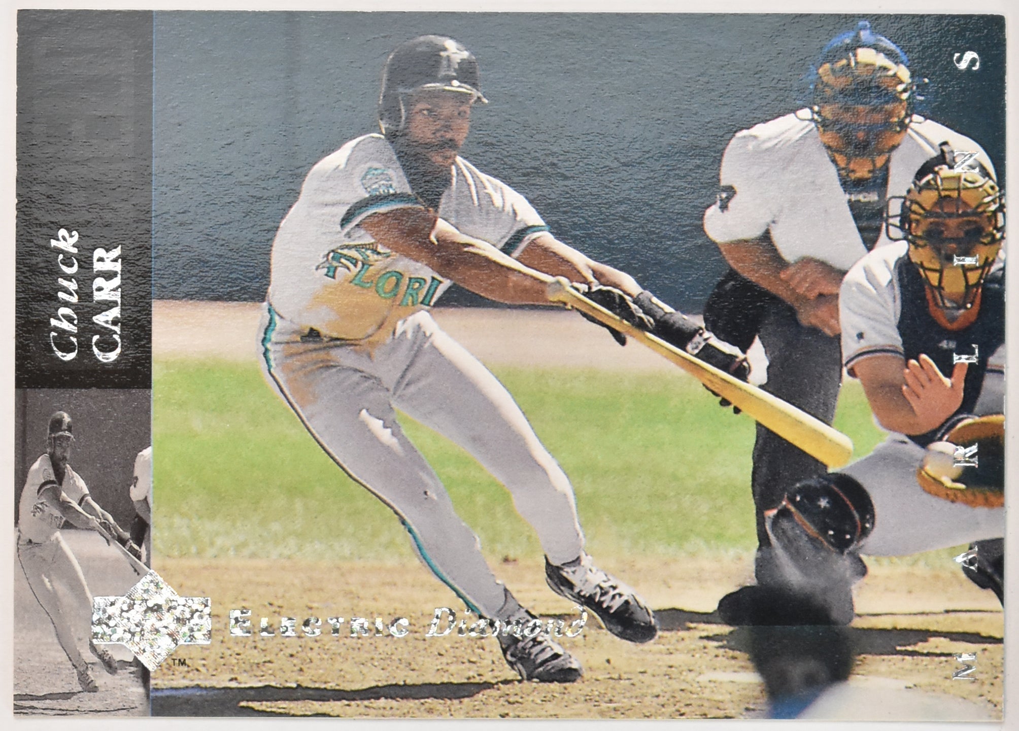 Chuck Carr 202 Upper Deck Electric Diamond Baseball Card 1994