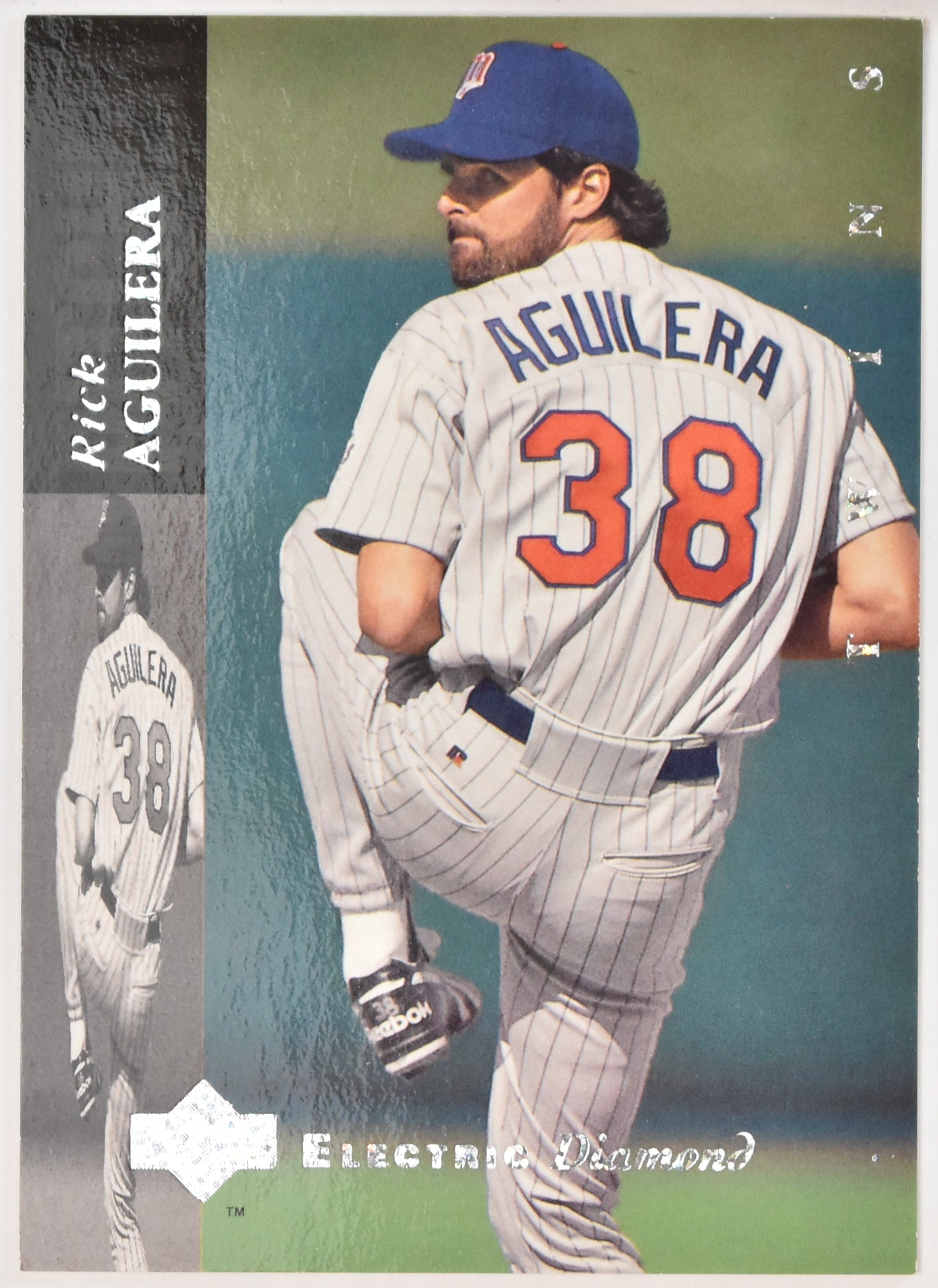 Rick Aguilera 141 Upper Deck Electric Diamond Baseball Card 94