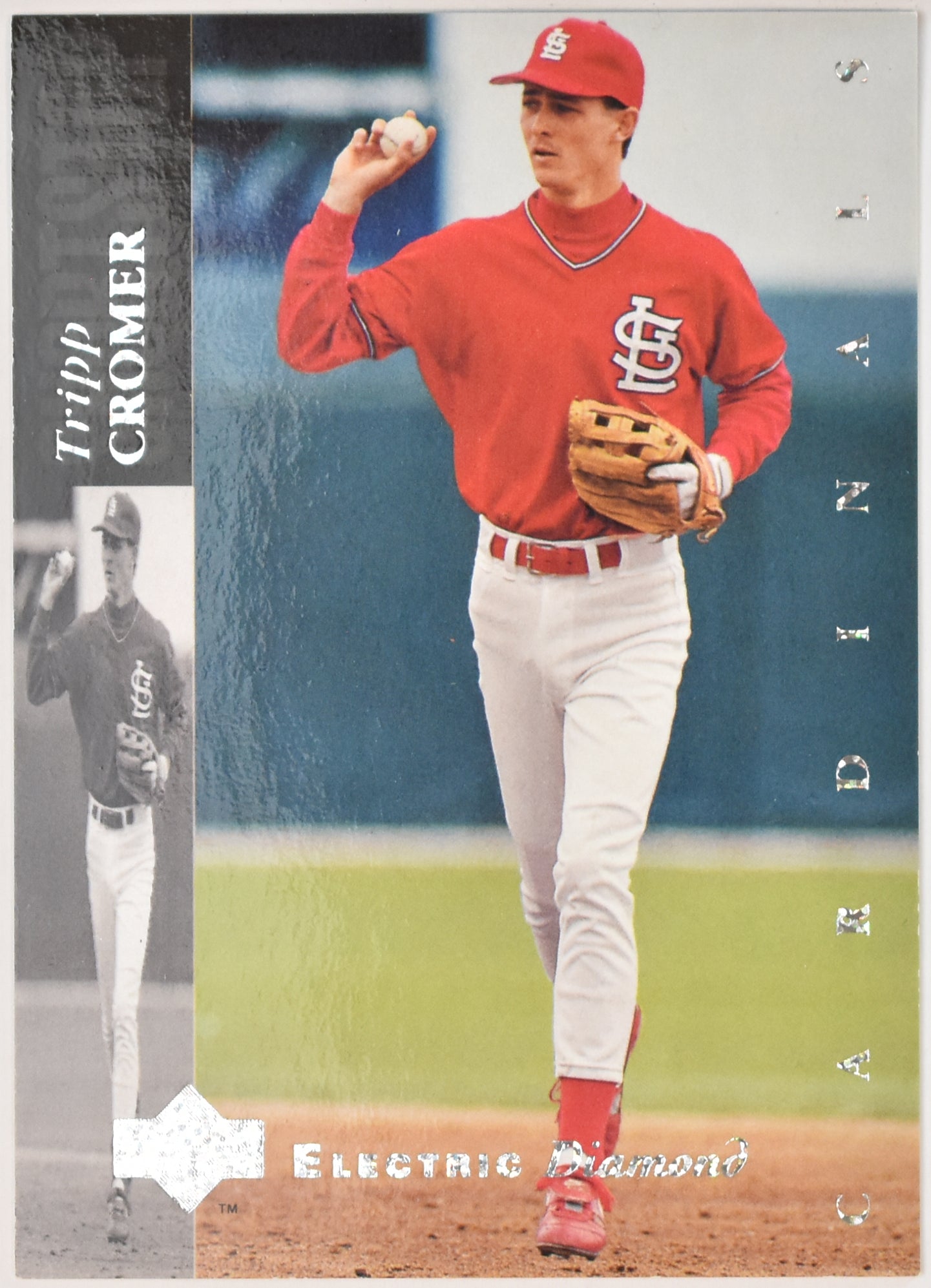 Tripp Cromer 113 Upper Deck Electric Diamond Baseball